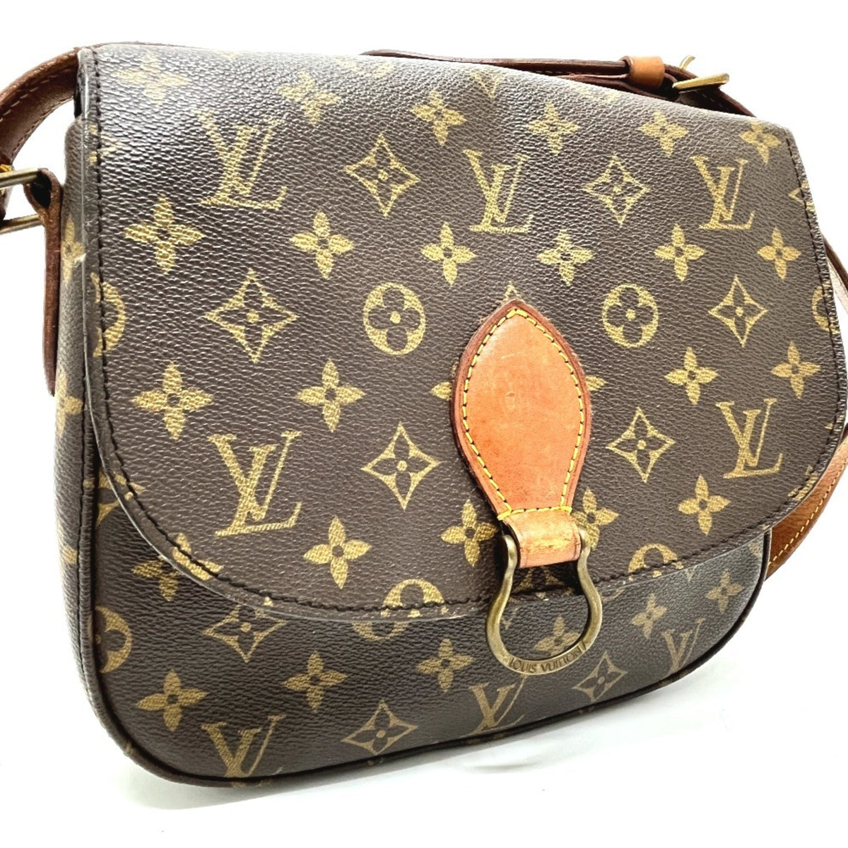 Louis Vuitton Brown Monogram Shoulder Bag (Pre-Owned)