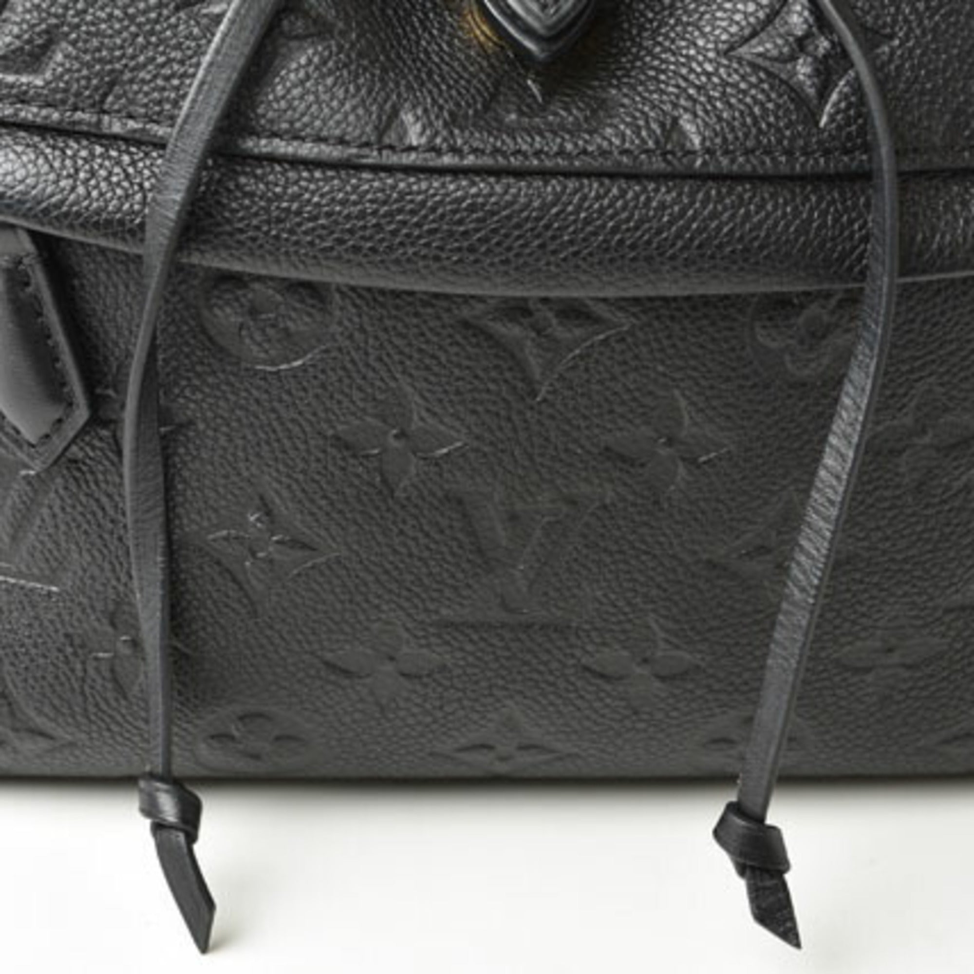 Louis Vuitton Black Monogram Empreinte Leather Backpack (Pre-Owned)