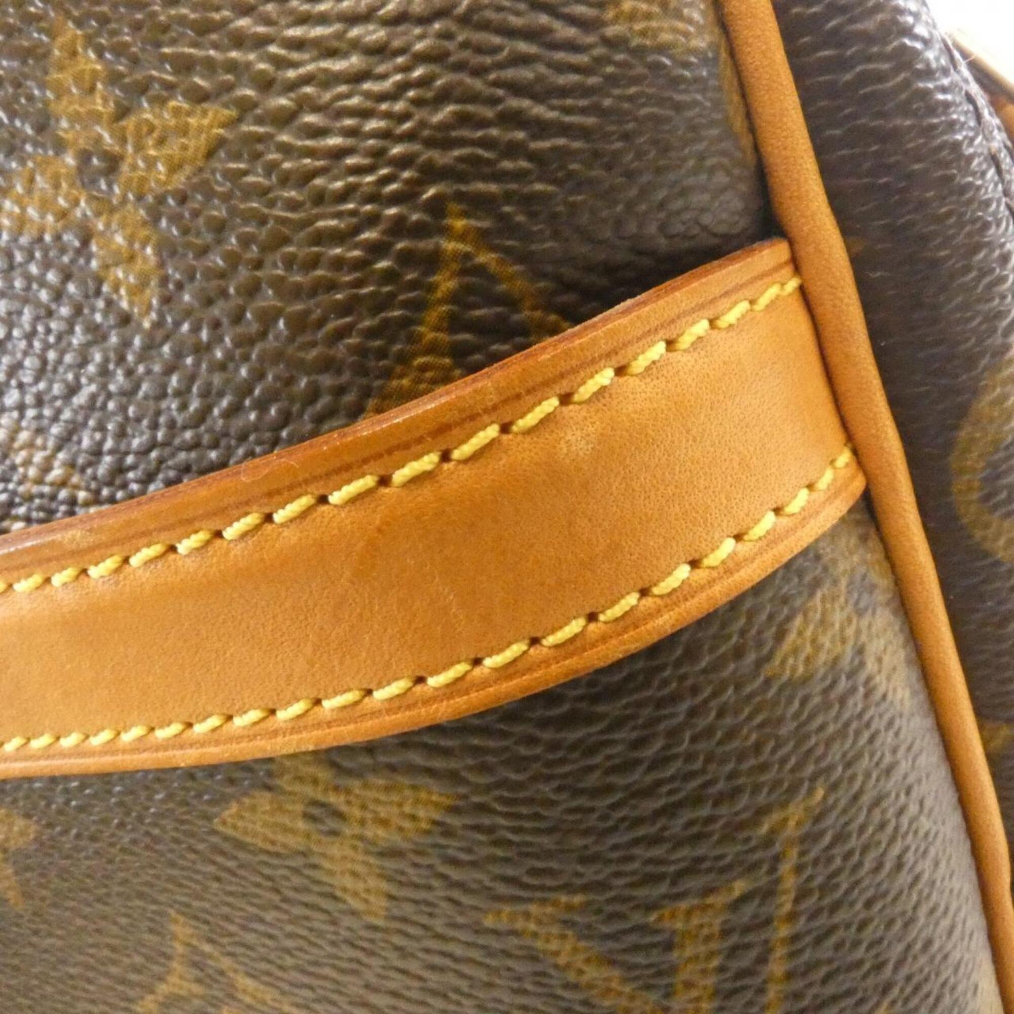 Louis Vuitton Brown Coated Canvas Shoulder Bag (Pre-Owned)