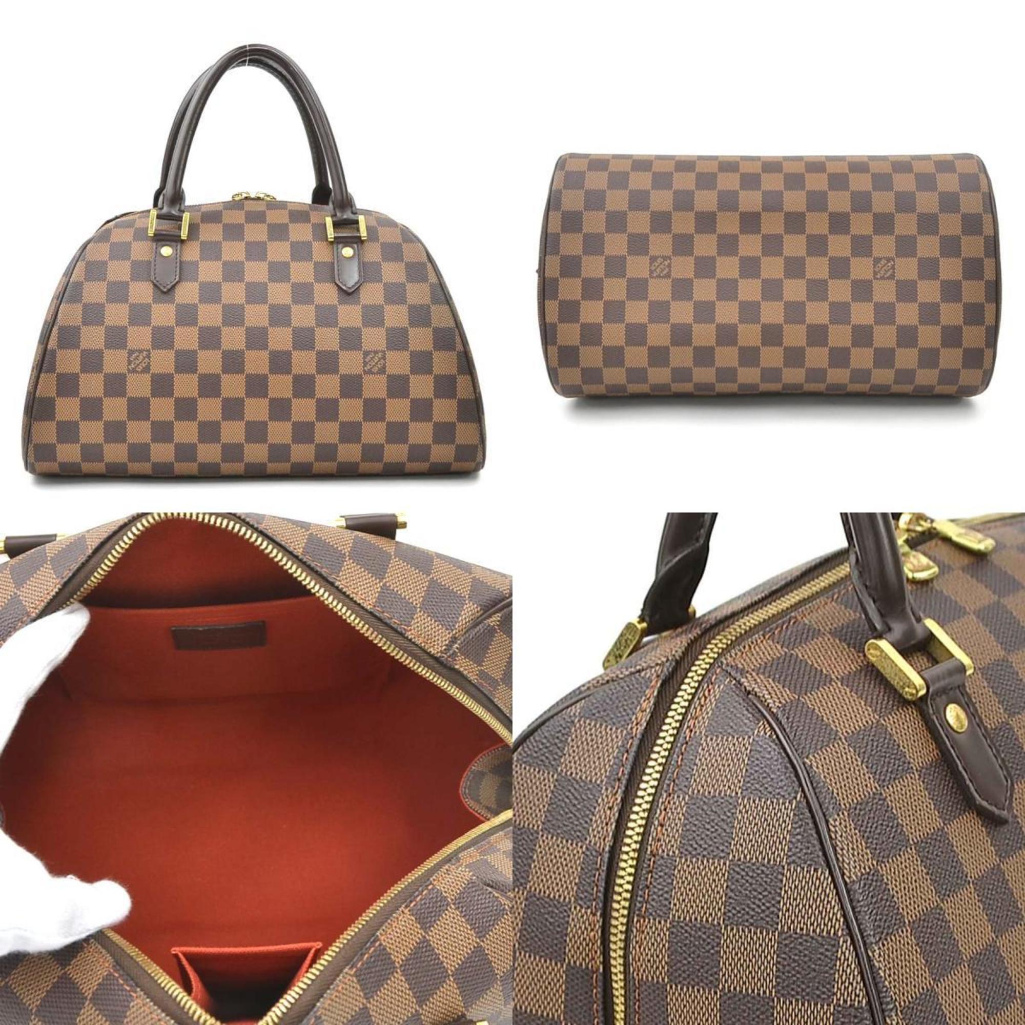 Louis Vuitton Brown Damier Canvas Handbag (Pre-Owned)