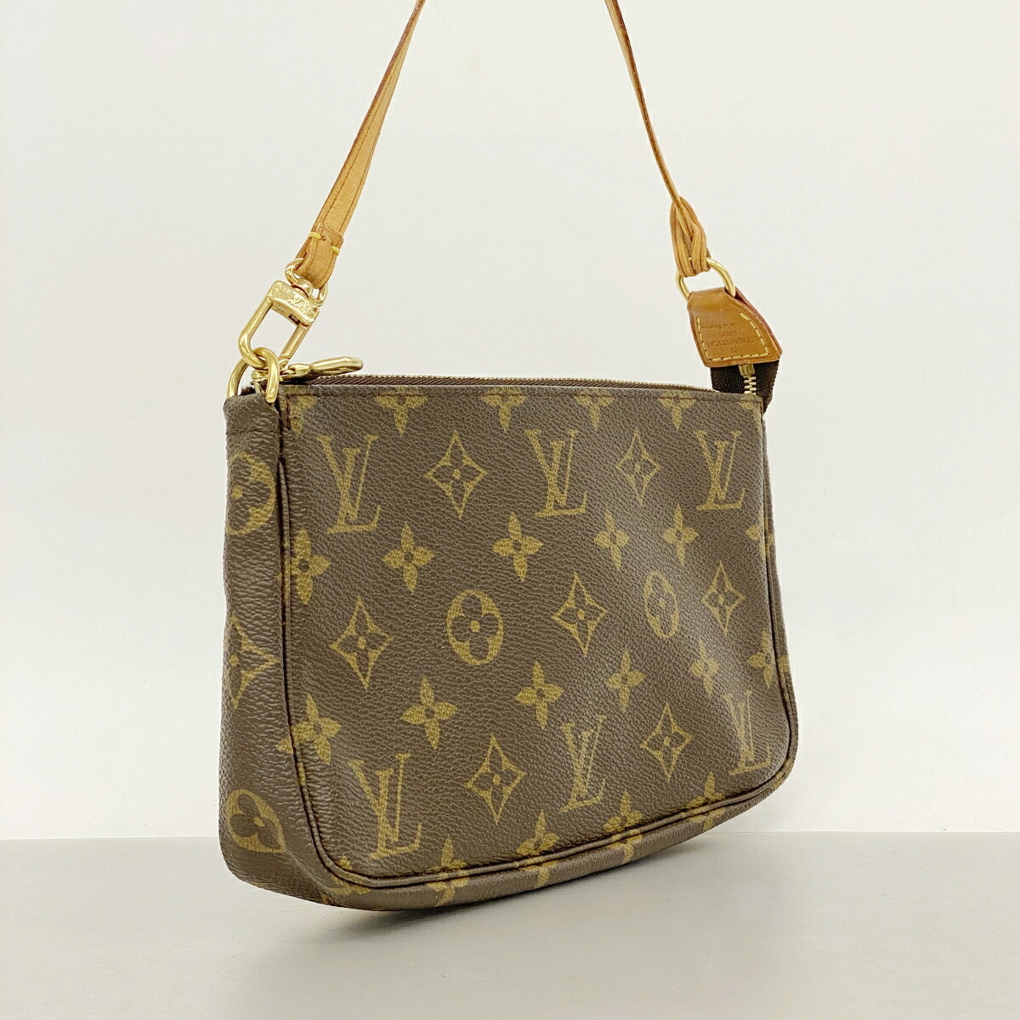 Louis Vuitton Brown Pouch (Pre-Owned)