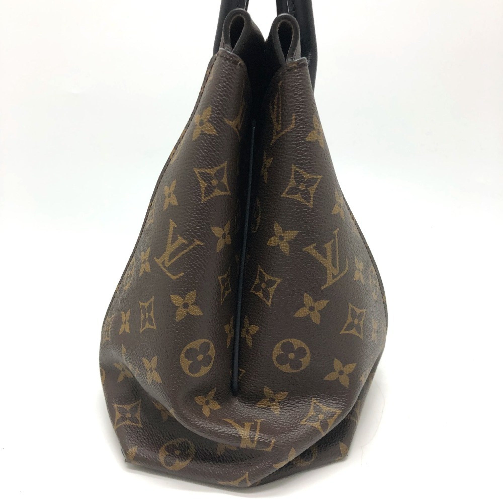 Louis Vuitton Brown Chocolat Monogram Canvas Cuir Ombre Leather Handbag (Pre-Owned)