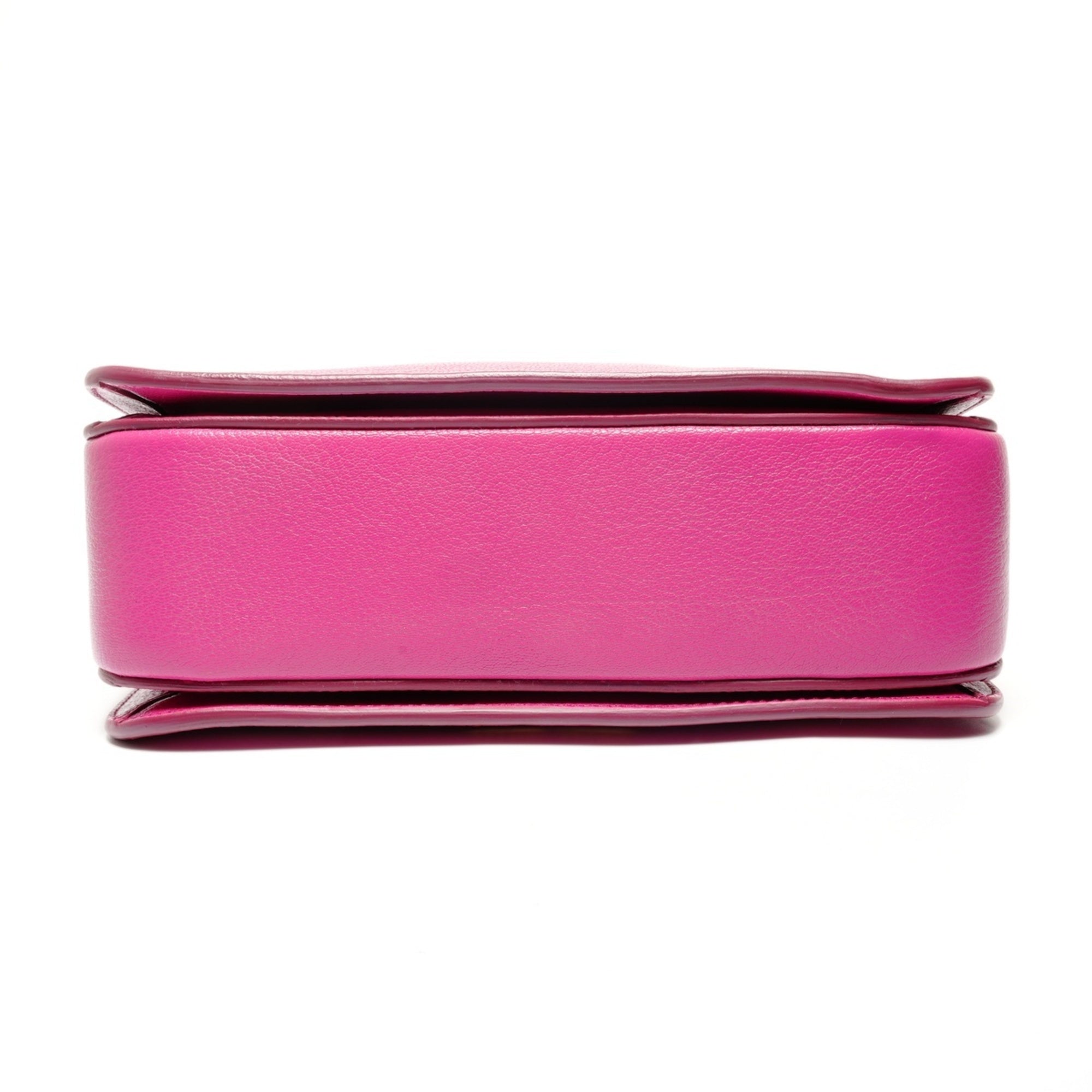Miu Miu Pink Leather Shoulder Bag (Pre-Owned)