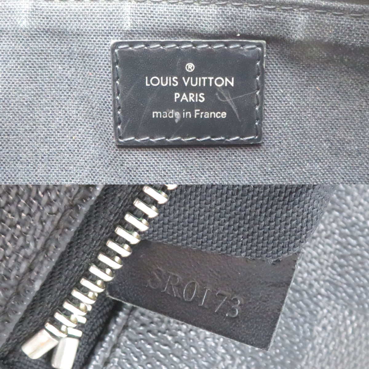 Louis Vuitton Damier Graphite Black Damier Graphite Shoulder Bag (Pre-Owned)
