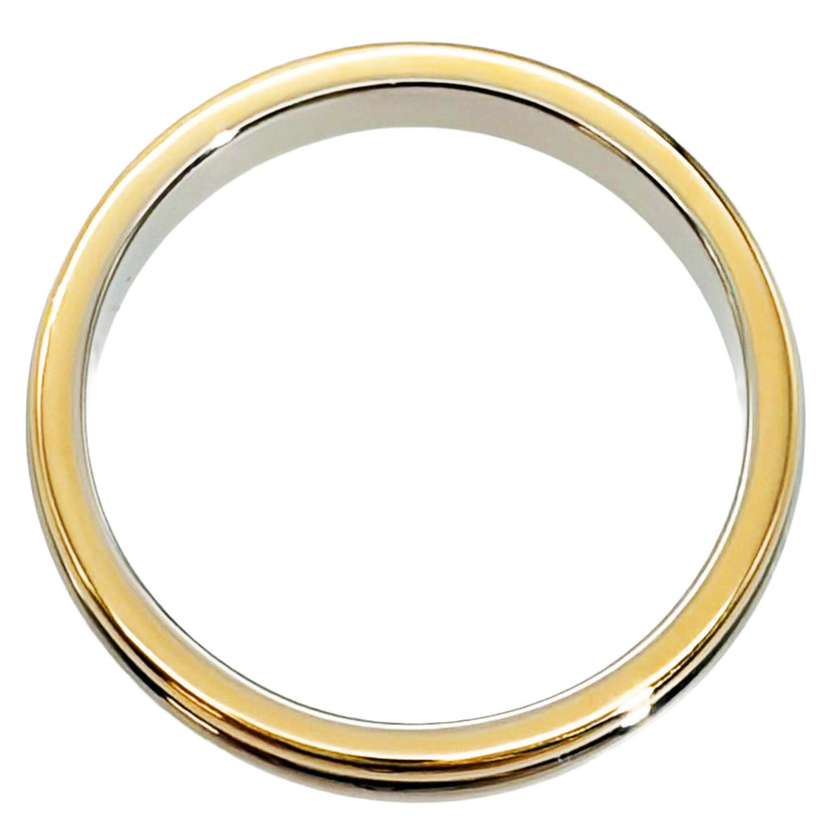 Cartier Louis Cartier Yellow Gold (18K) Pink Gold (18K) White Gold (18K) Band Ring (Pre-Owned)