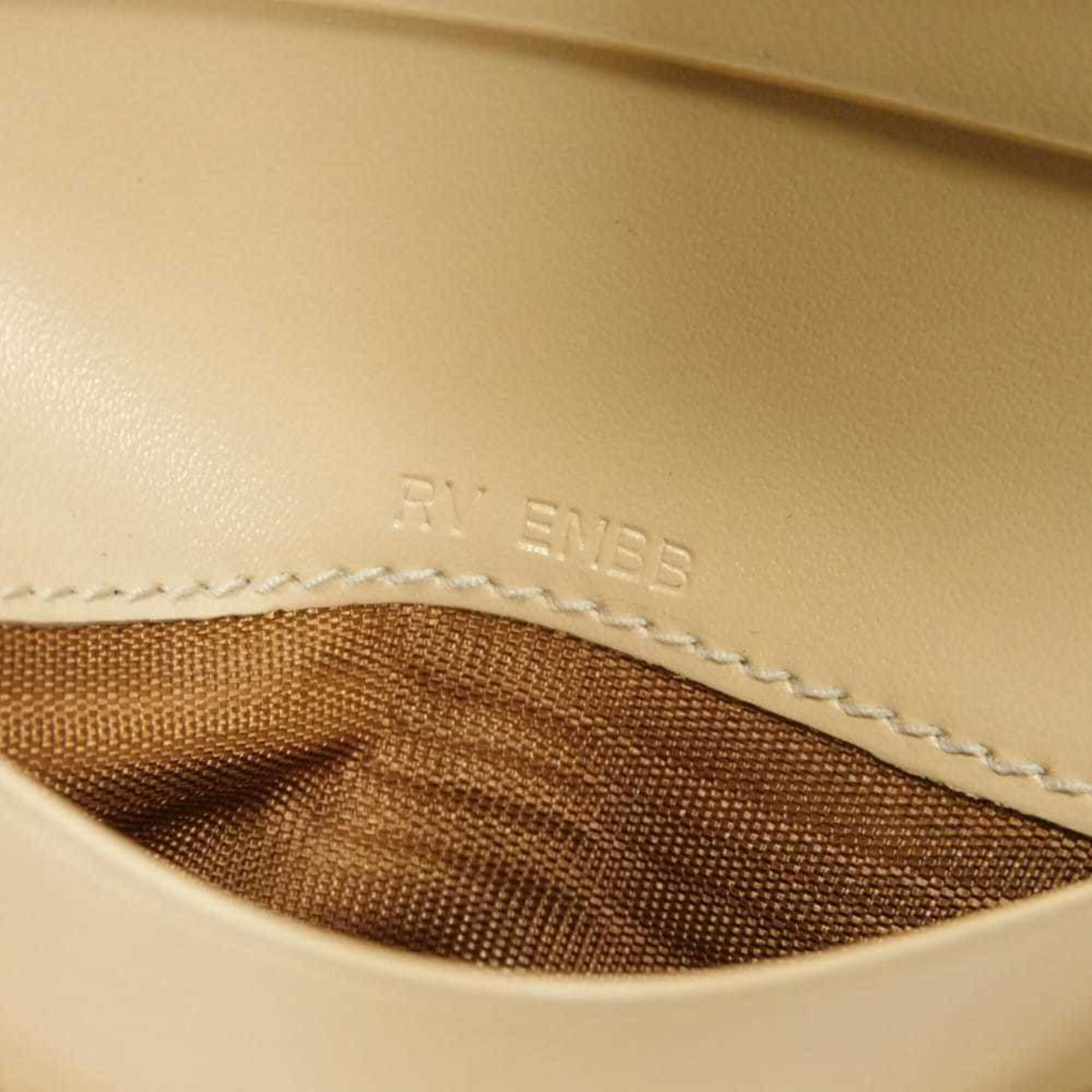 Bvlgari Beige Leather Wallet (Bi-Fold) (Pre-Owned)