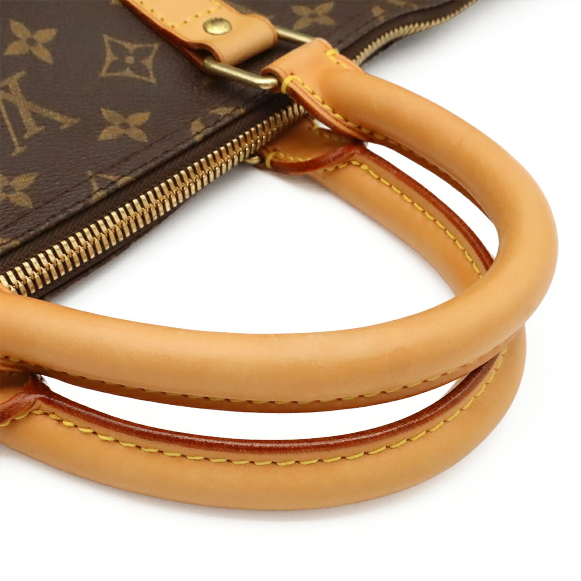 Louis Vuitton Brown Monogram Canvas Boston Bag Shoulder Bag (Pre-Owned)