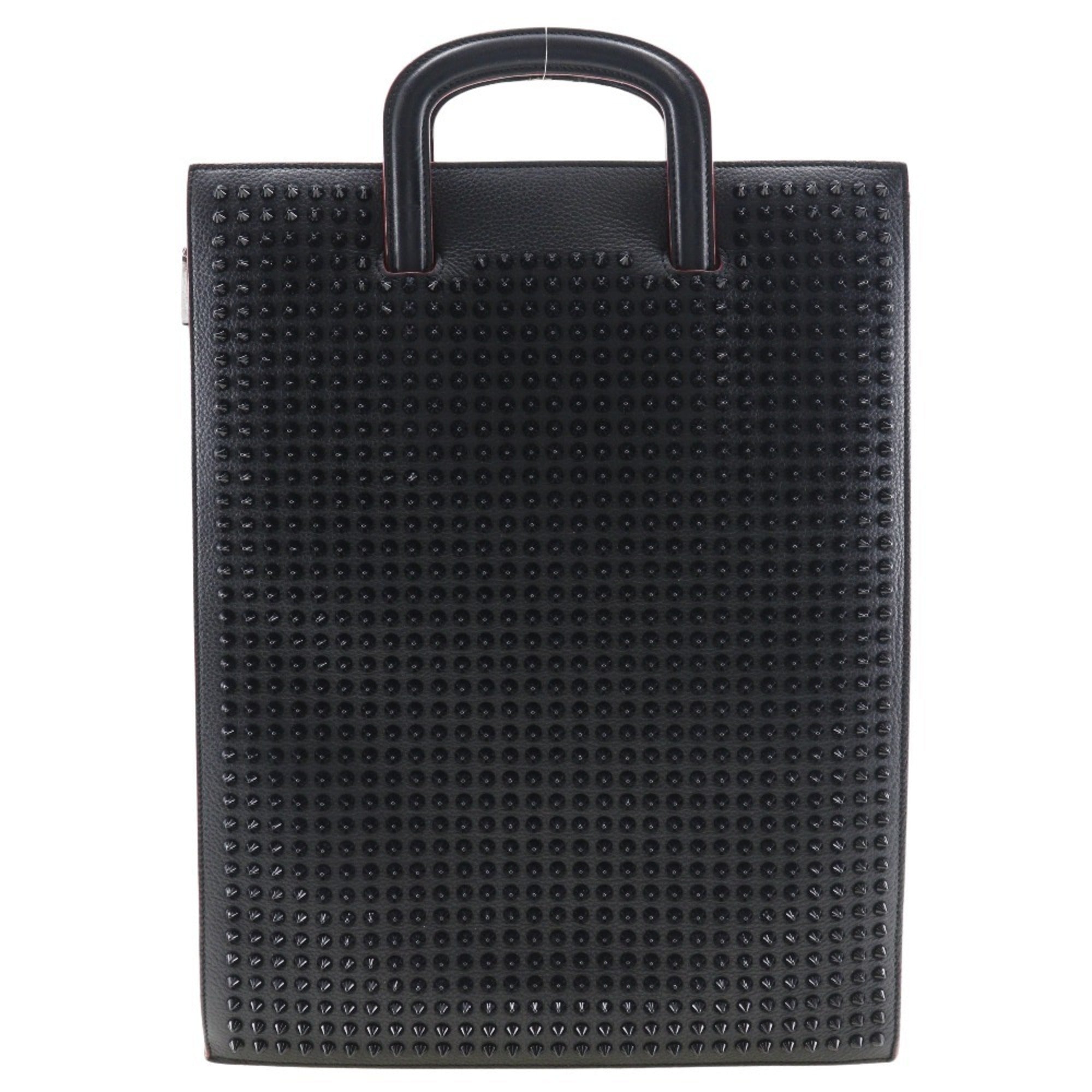 Christian Louboutin Black Leather Handbag (Pre-Owned)