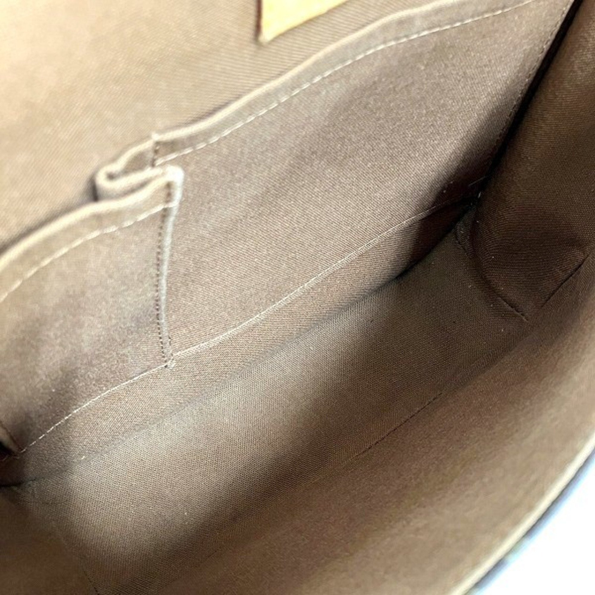 Louis Vuitton Brown Galle Monogram Monogram Shoulder Bag (Pre-Owned)