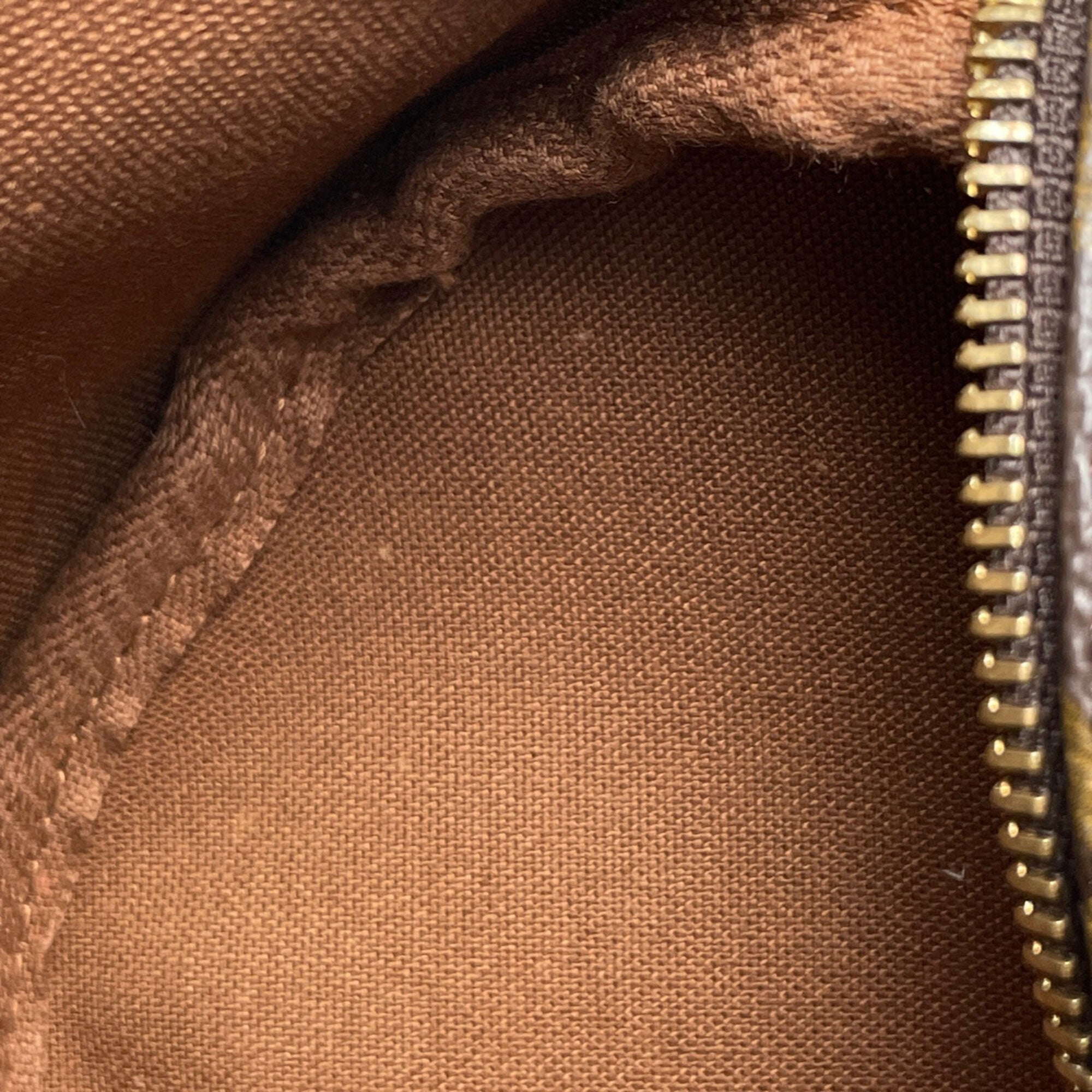 Louis Vuitton Brown Monogram Boston Bag Handbag (Pre-Owned)