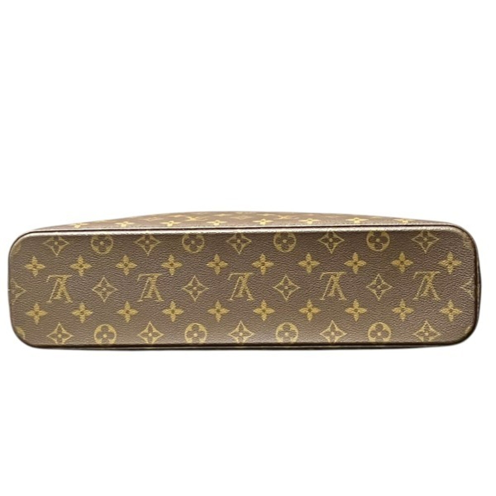 Louis Vuitton Brown Monogram Canvas Pvc Coated Canvas Handbag Tote Bag (Pre-Owned)
