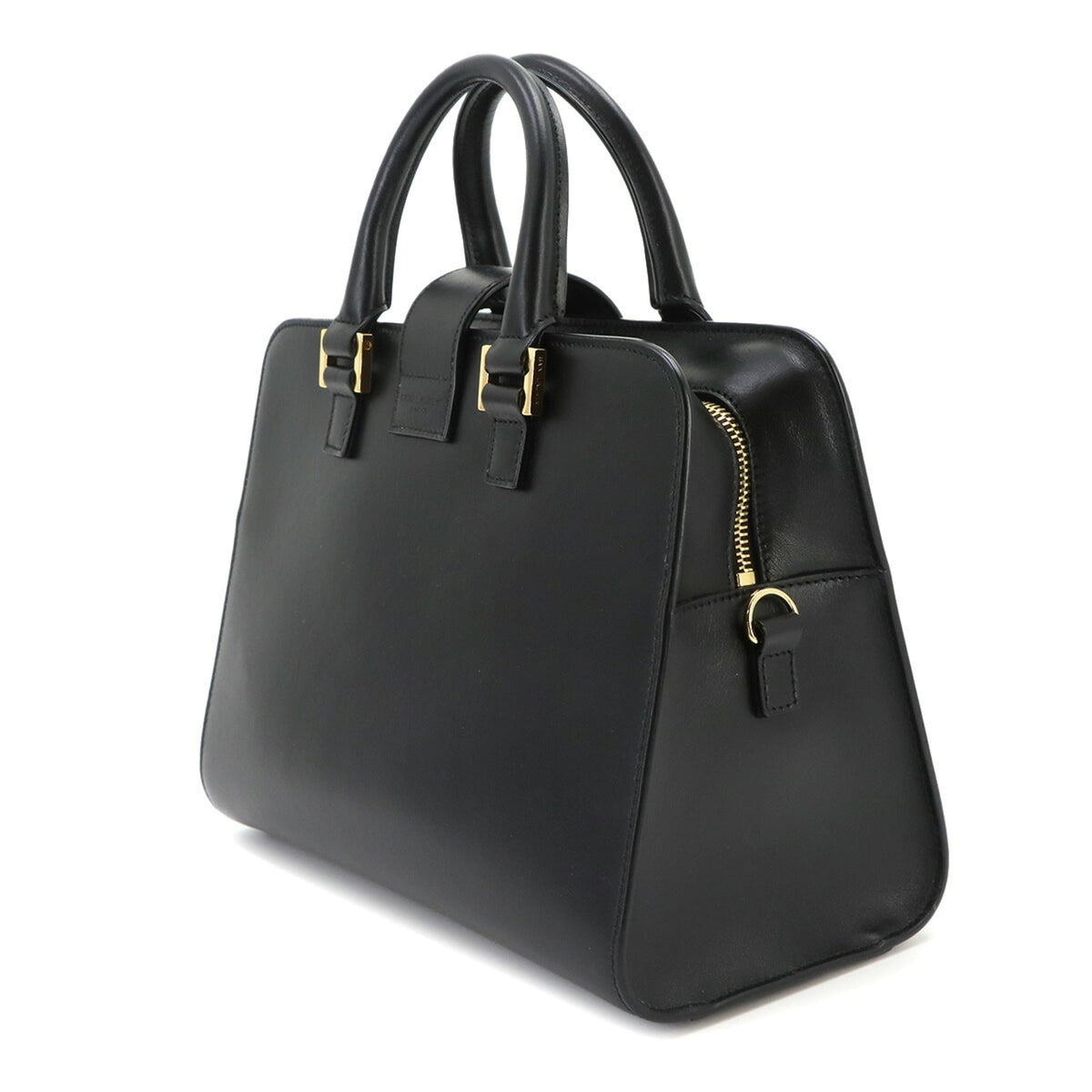 Saint Laurent Black Leather Handbag (Pre-Owned)