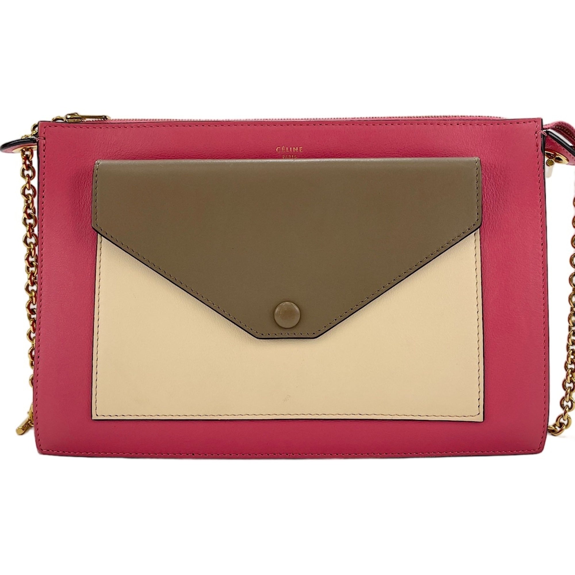 Celine Pink Shoulder Bag (Pre-Owned)