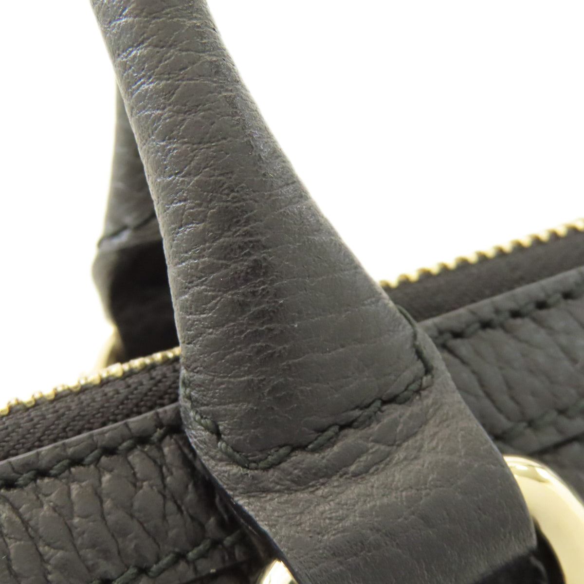 Gucci Black Leather Handbag (Pre-Owned)