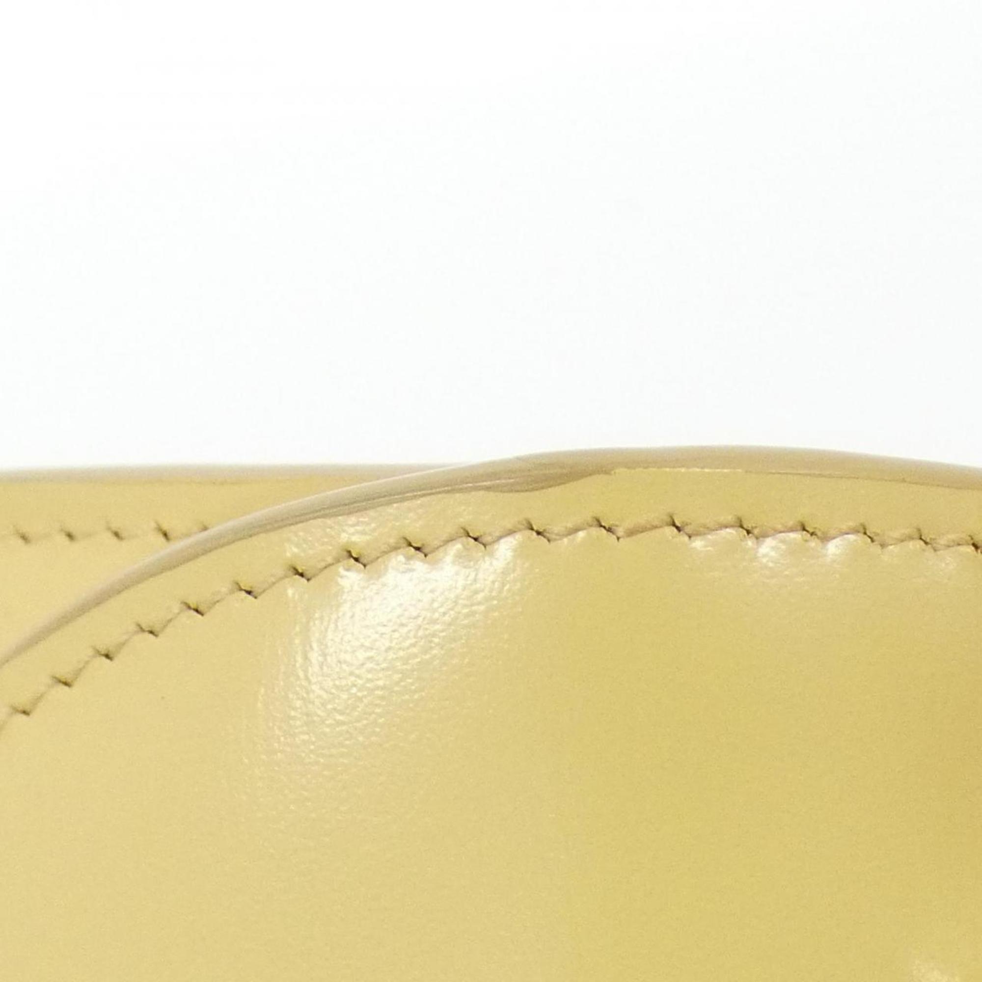 Celine Gold Leather Shoulder Bag (Pre-Owned)