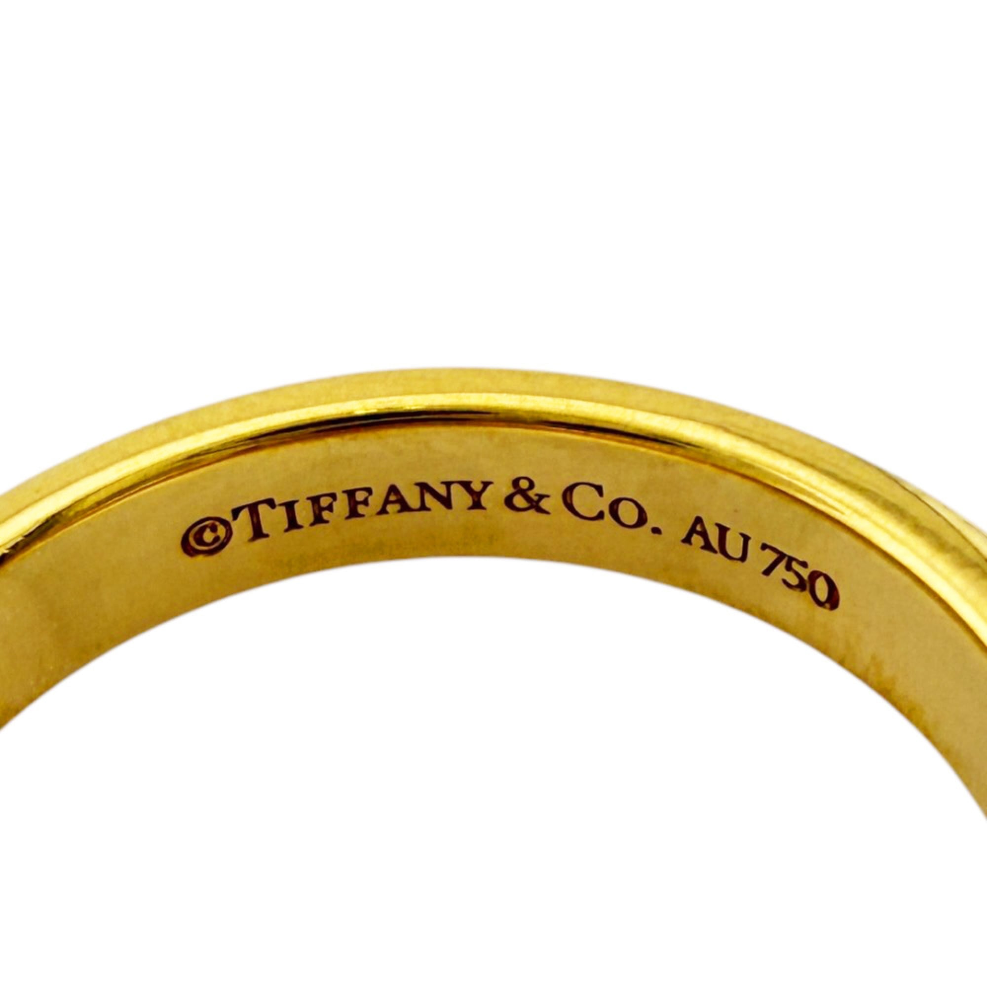 Tiffany Gold Yellow Gold (18K) Band Ring (Pre-Owned)