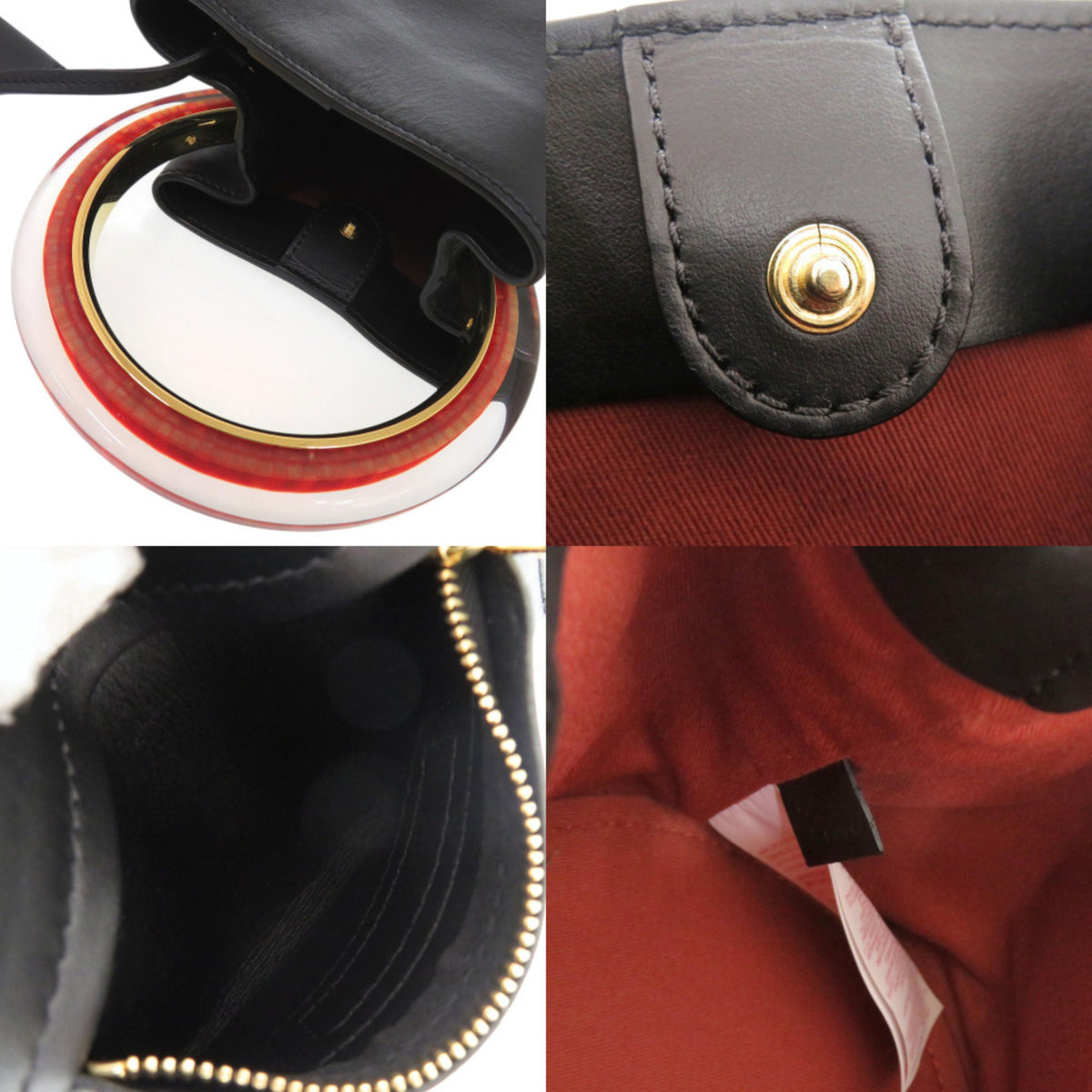 Marni Black Leather Handbag (Pre-Owned)
