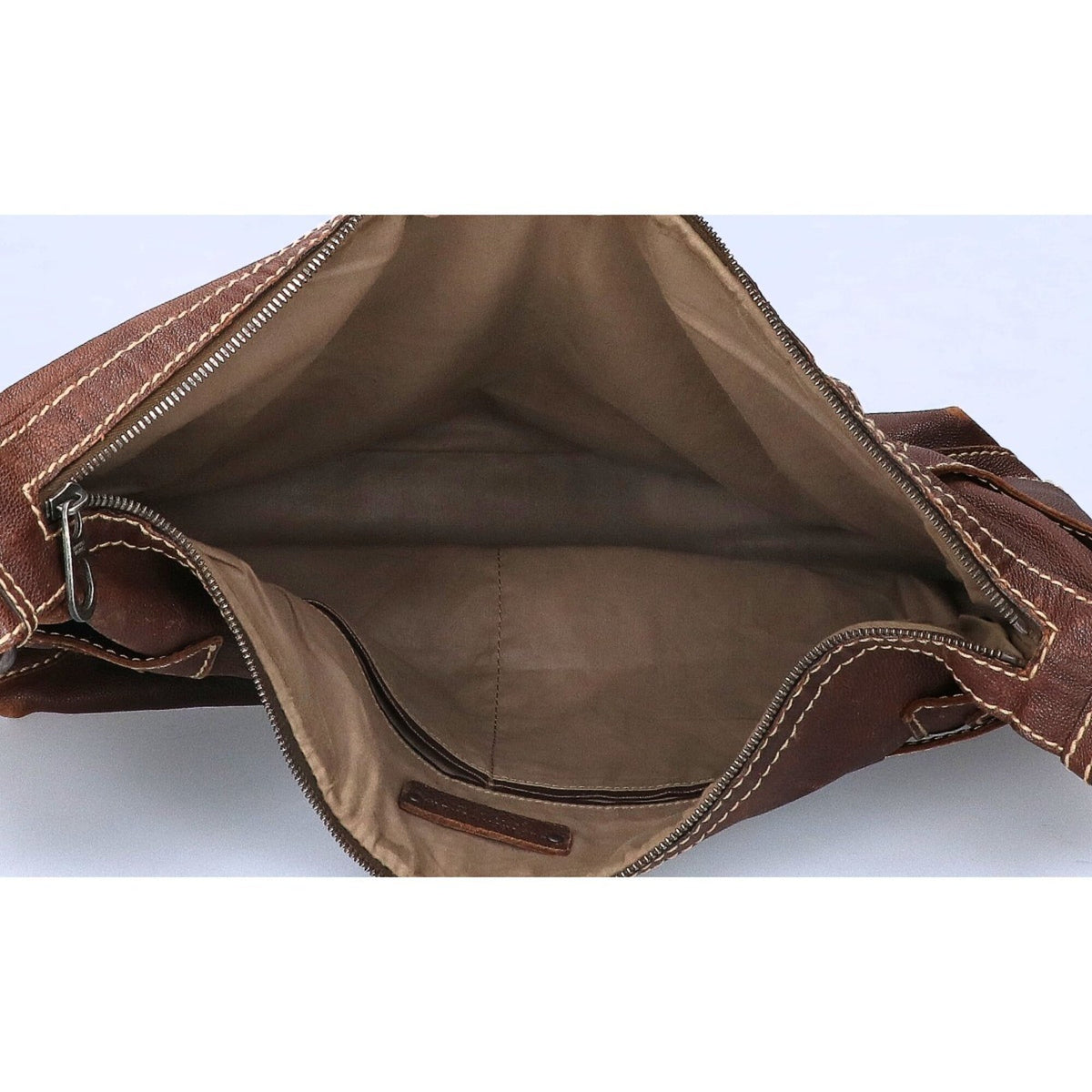 Bottega Veneta Dark Brown Leather Shoulder Bag (Pre-Owned)
