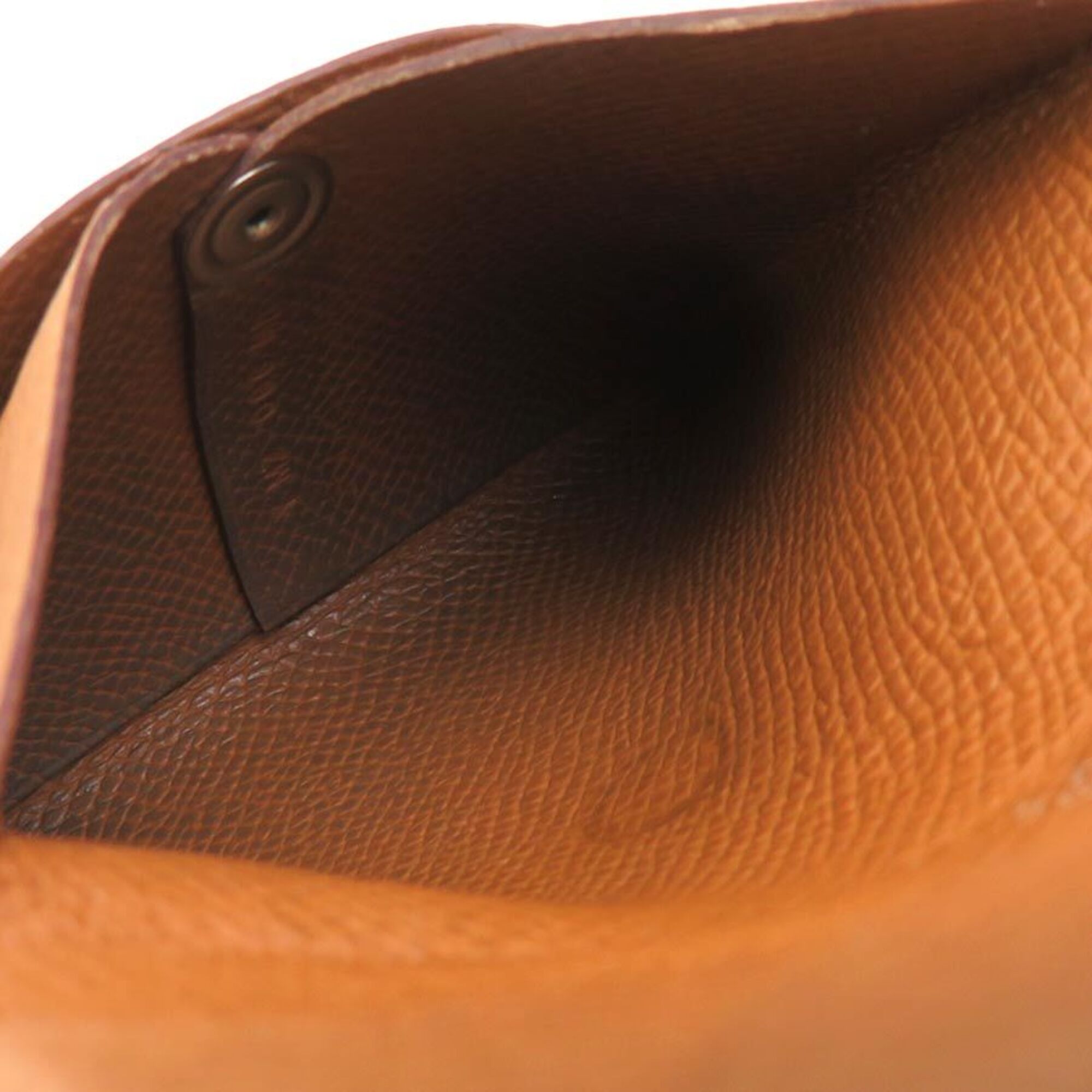 Hermes Brown Epsom Leather Coin Purse/Coin Case (Pre-Owned)