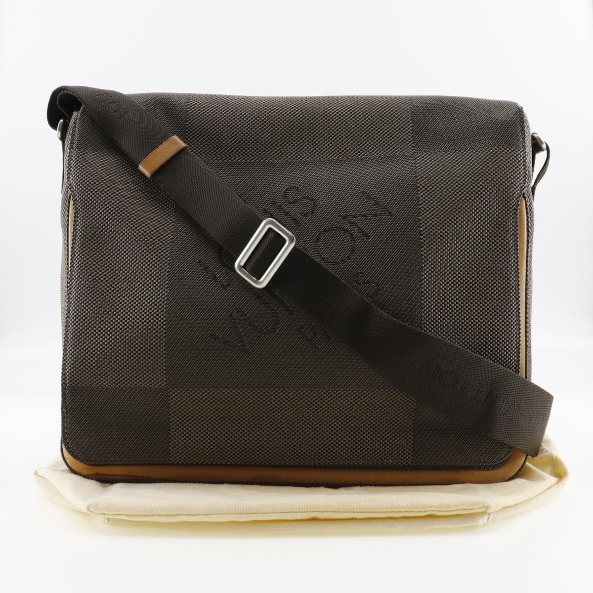 Louis Vuitton Brown Earth Canvas Shoulder Bag (Pre-Owned)