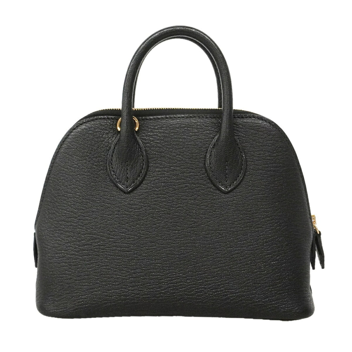 Hermes Black Chevre Myzore Leather Handbag (Pre-Owned)