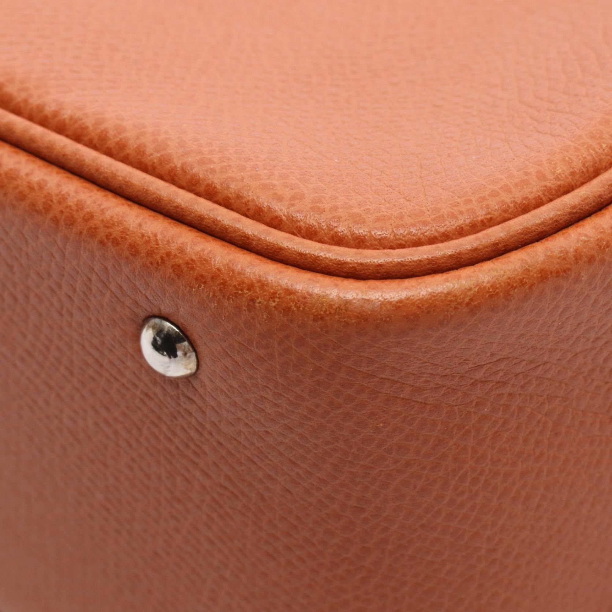 Hermes Brown Epsom Leather Handbag (Pre-Owned)