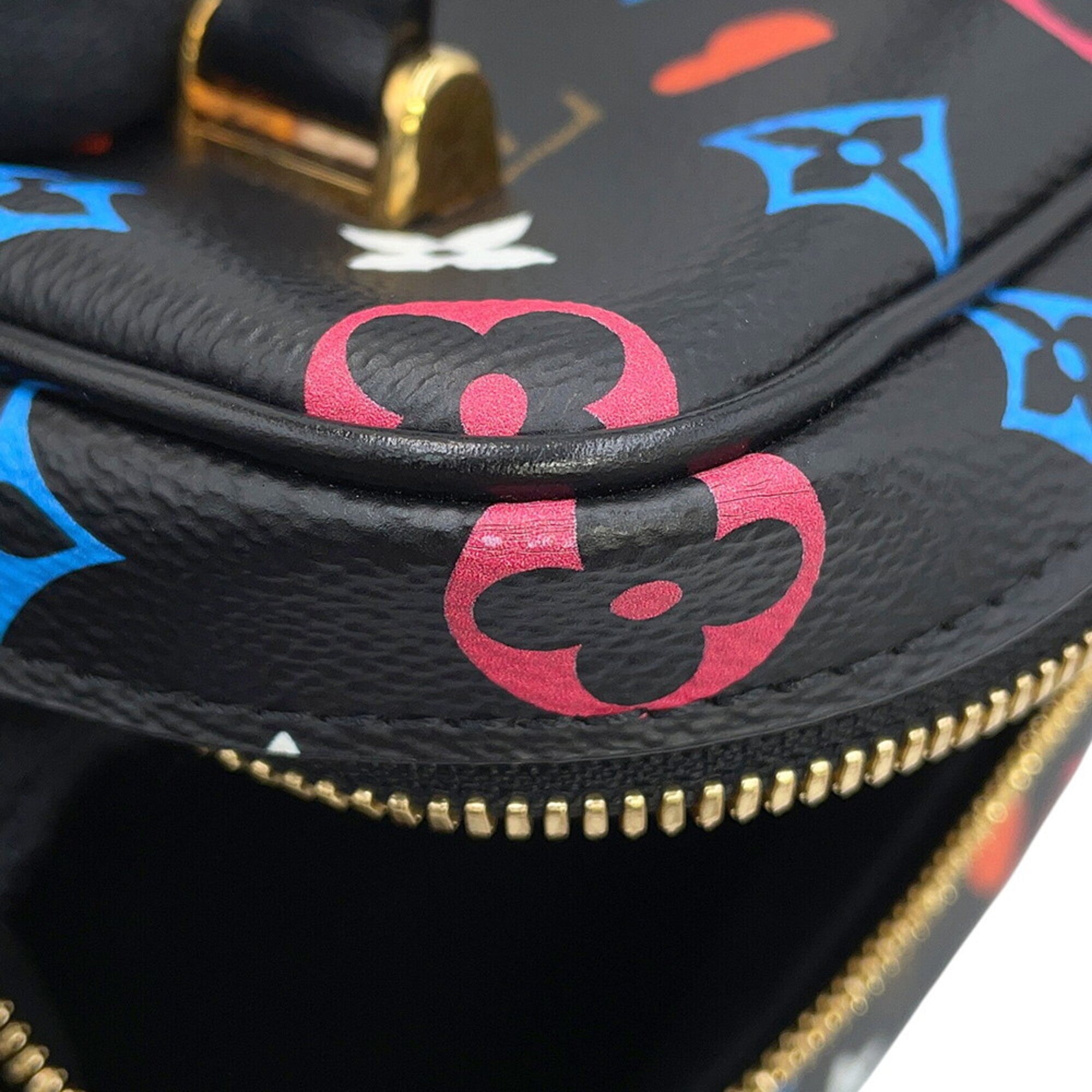 Louis Vuitton Black Noir Handbag Shoulder Bag (Pre-Owned)