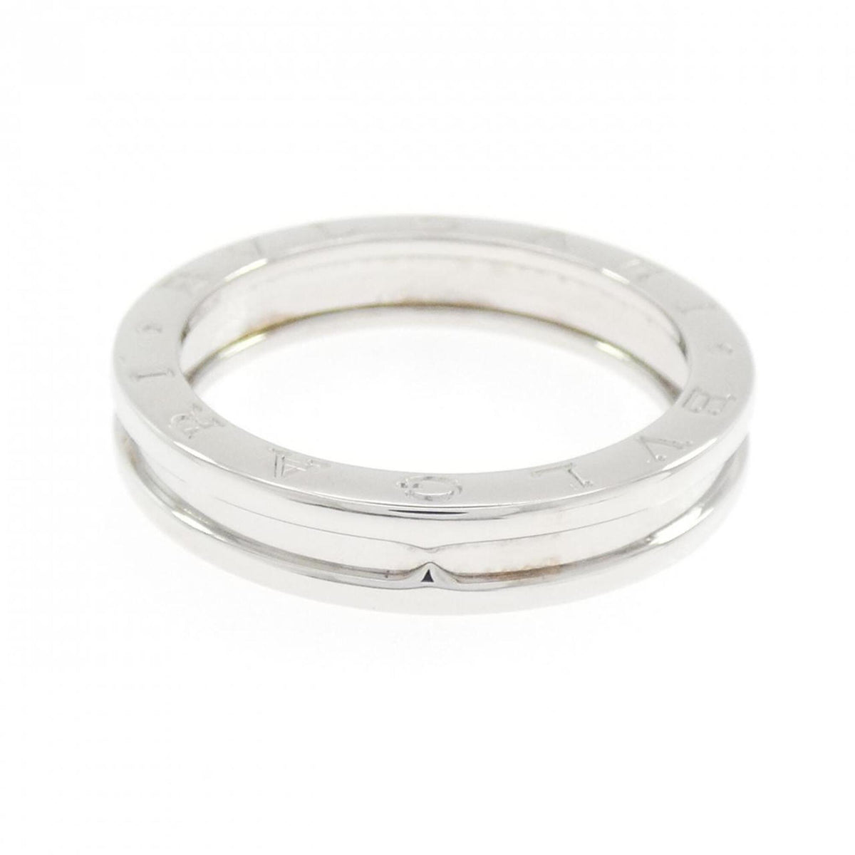 Bvlgari White Gold White Gold (18K) Band Ring (Pre-Owned)