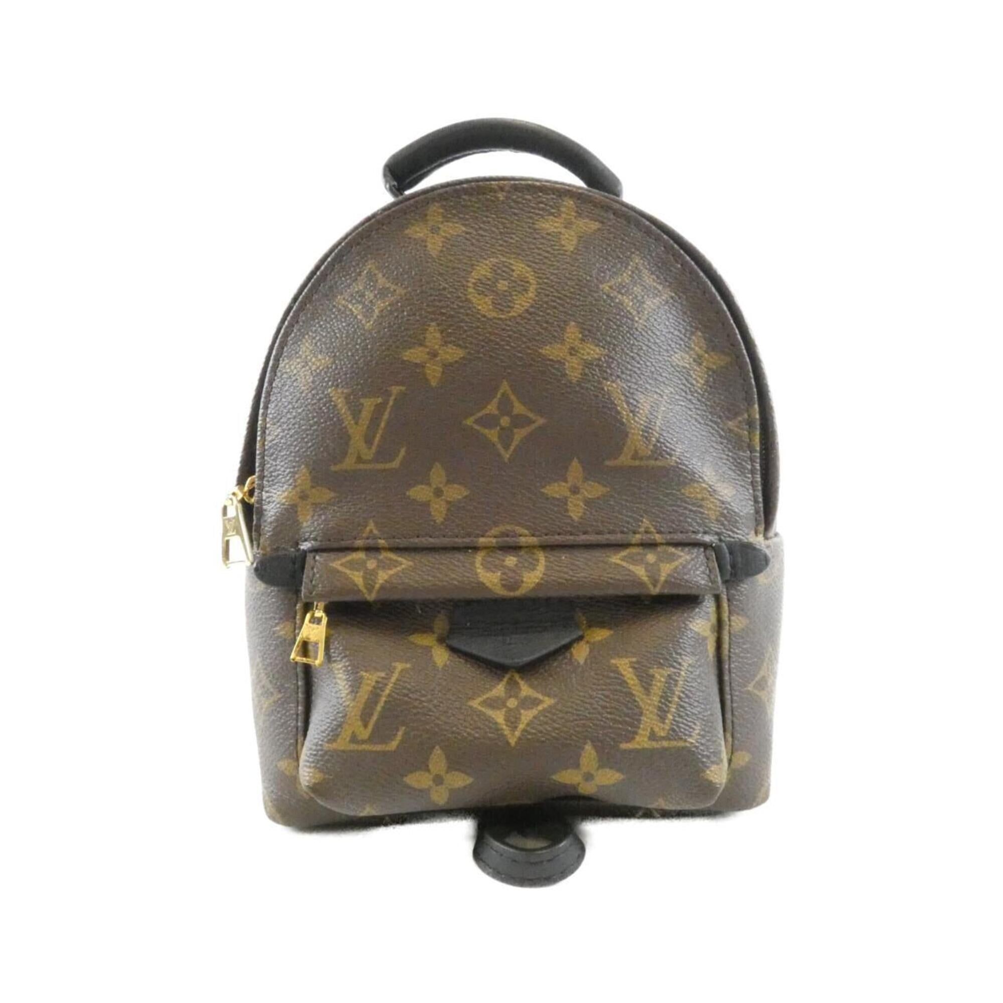 Louis Vuitton Brown Coated Canvas Backpack (Pre-Owned)