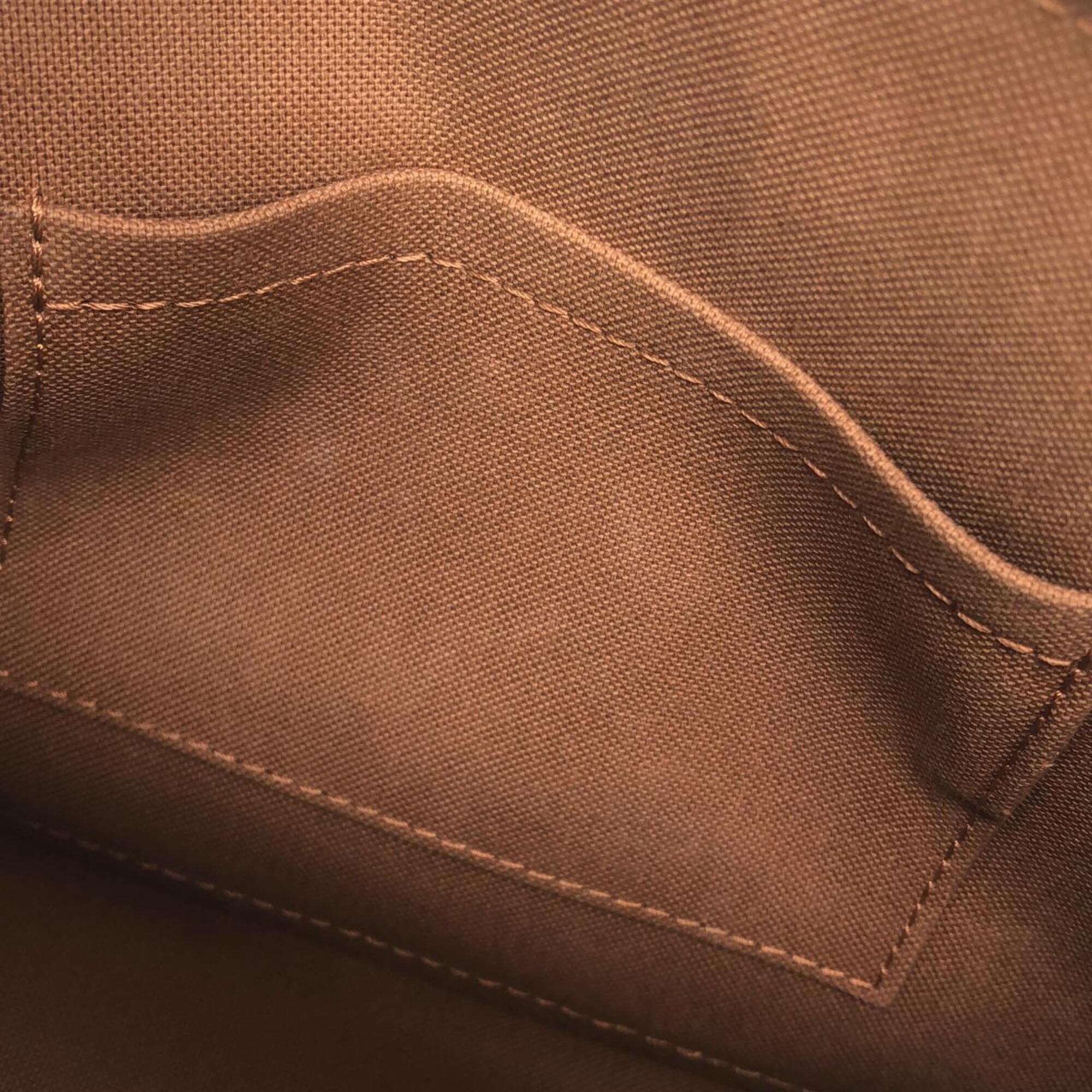 Louis Vuitton Brown Coated Canvas Handbag (Pre-Owned)