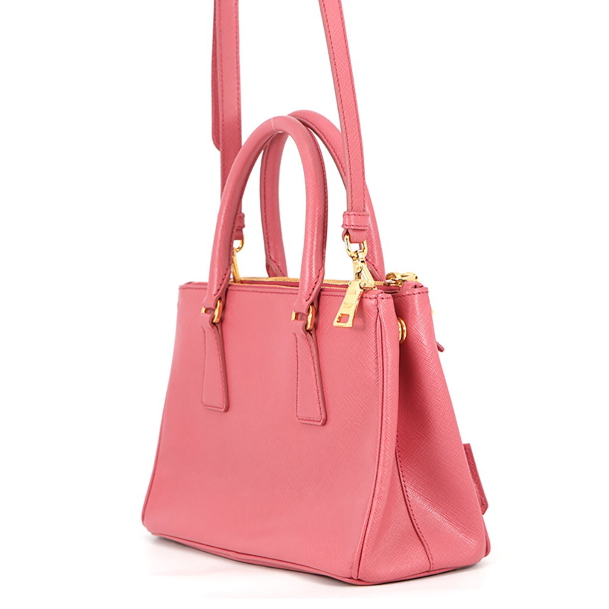 Prada Pink Leather Handbag (Pre-Owned)