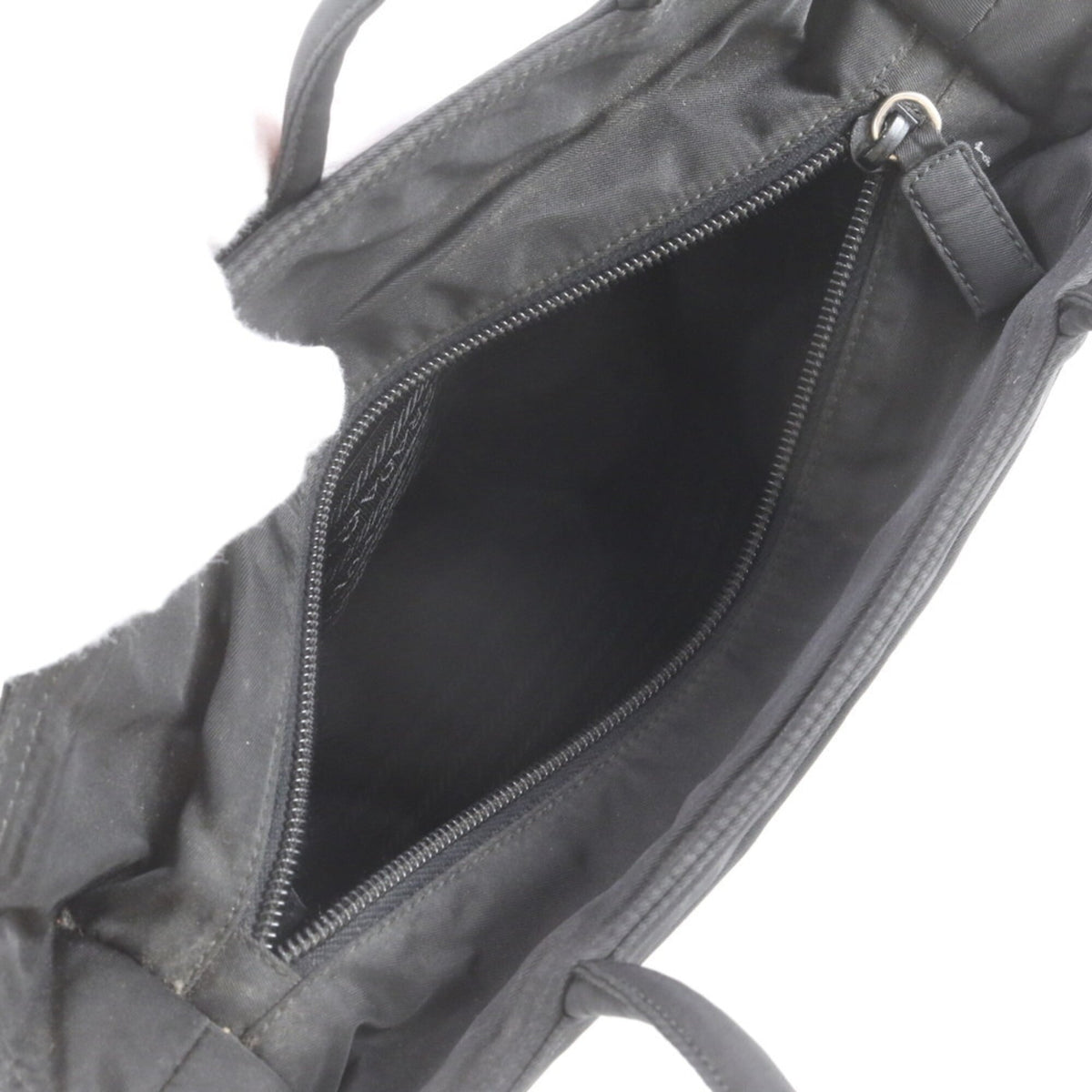 Prada Black Shoulder Bag Tote Bag (Pre-Owned)