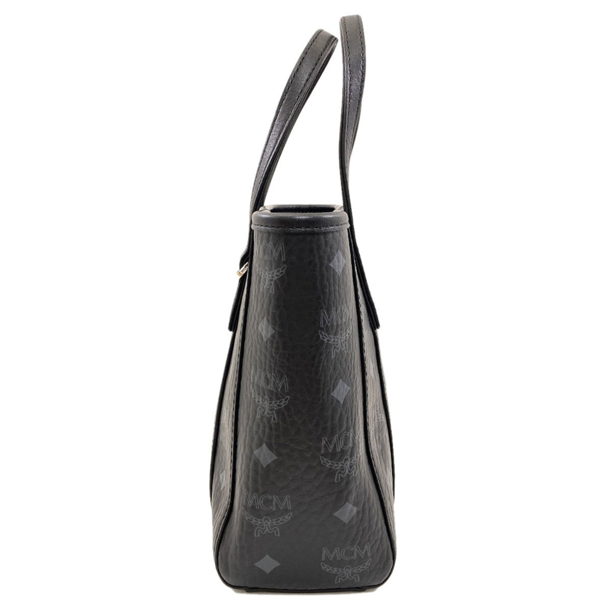 Mcm Black Pvc Handbag (Pre-Owned)