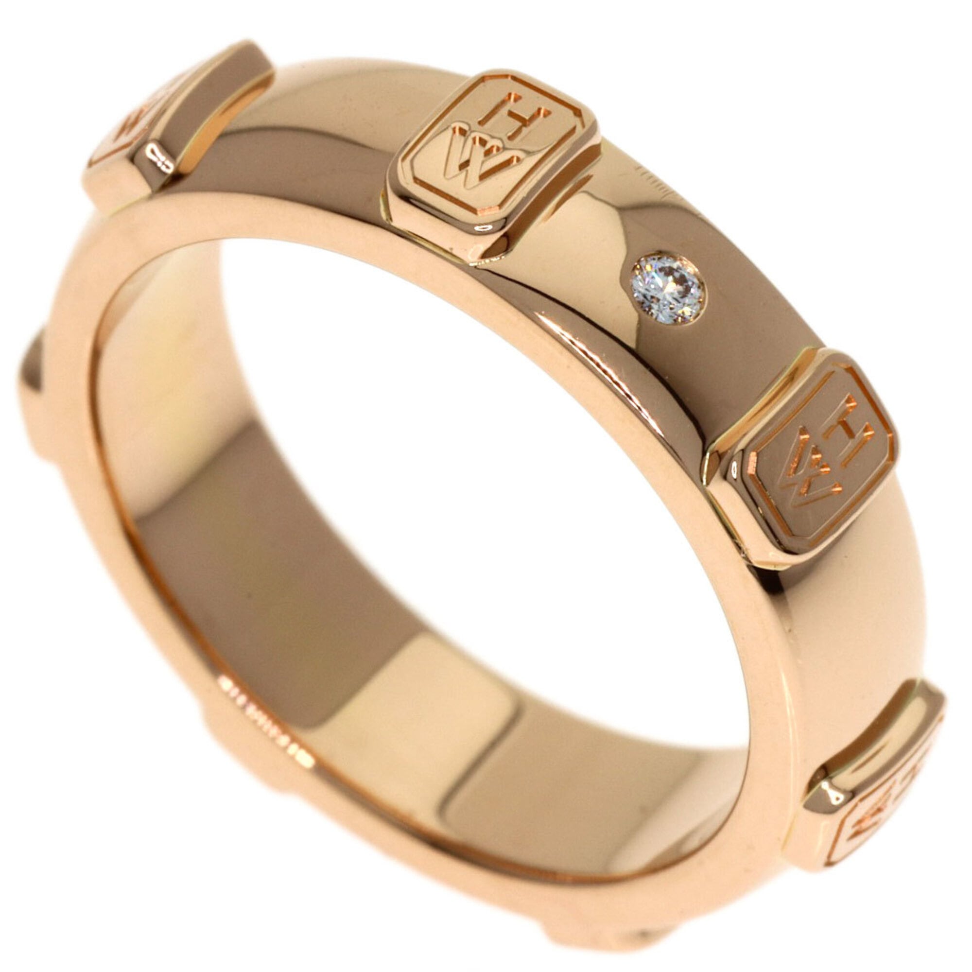 Harry Winston Pink Gold (18K) Band Ring (Pre-Owned)