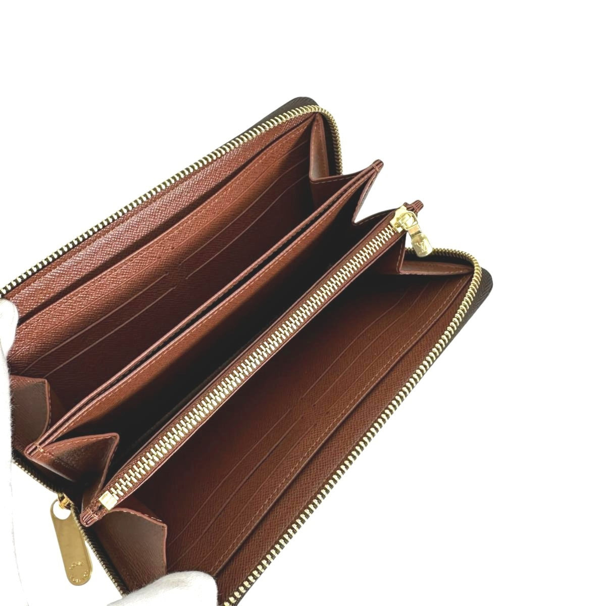 Louis Vuitton Monogram Brown Monogram Long Wallet (Bi-Fold) (Pre-Owned)
