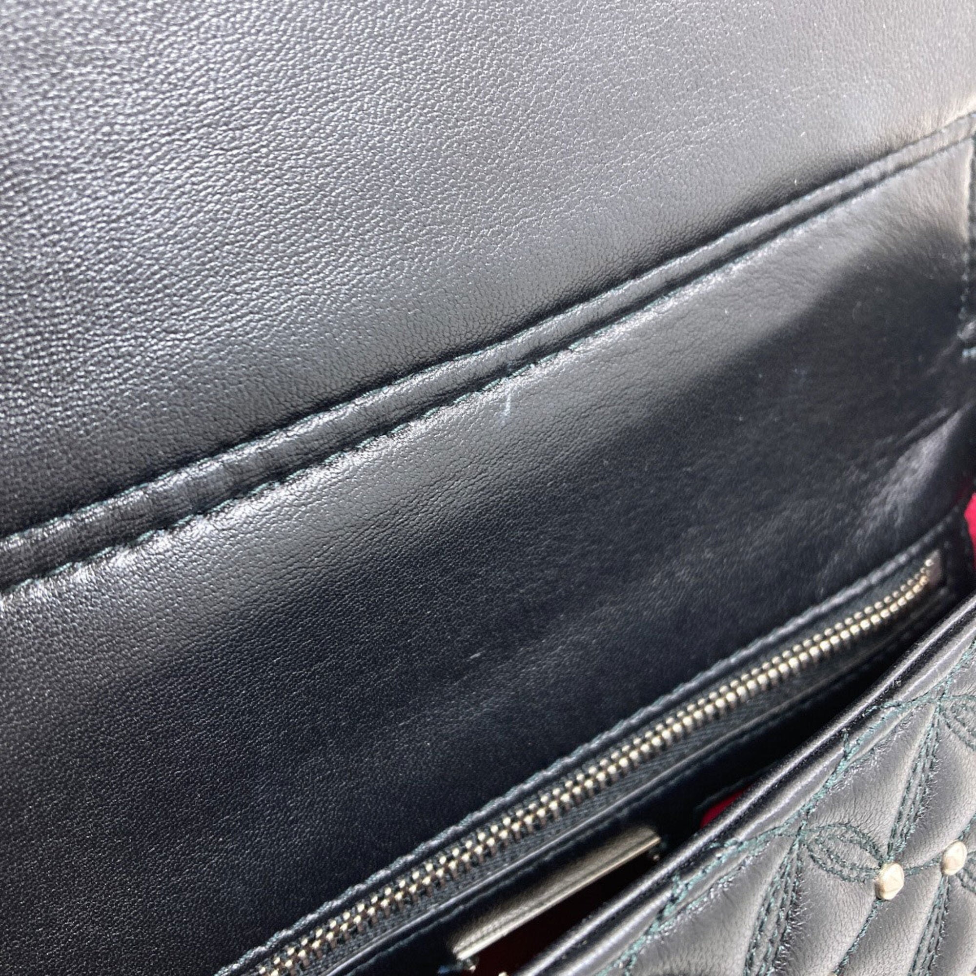 Bvlgari Black Leather Shoulder Bag (Pre-Owned)
