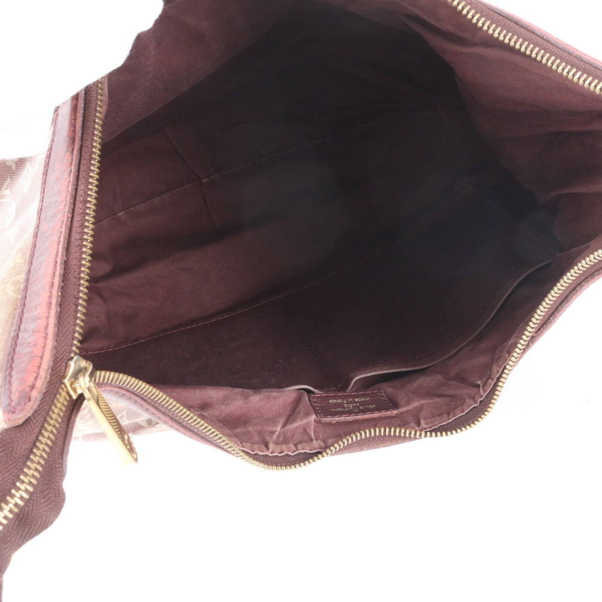 Louis Vuitton Monogram Sepia Leather Canvas Shoulder Bag (Pre-Owned)