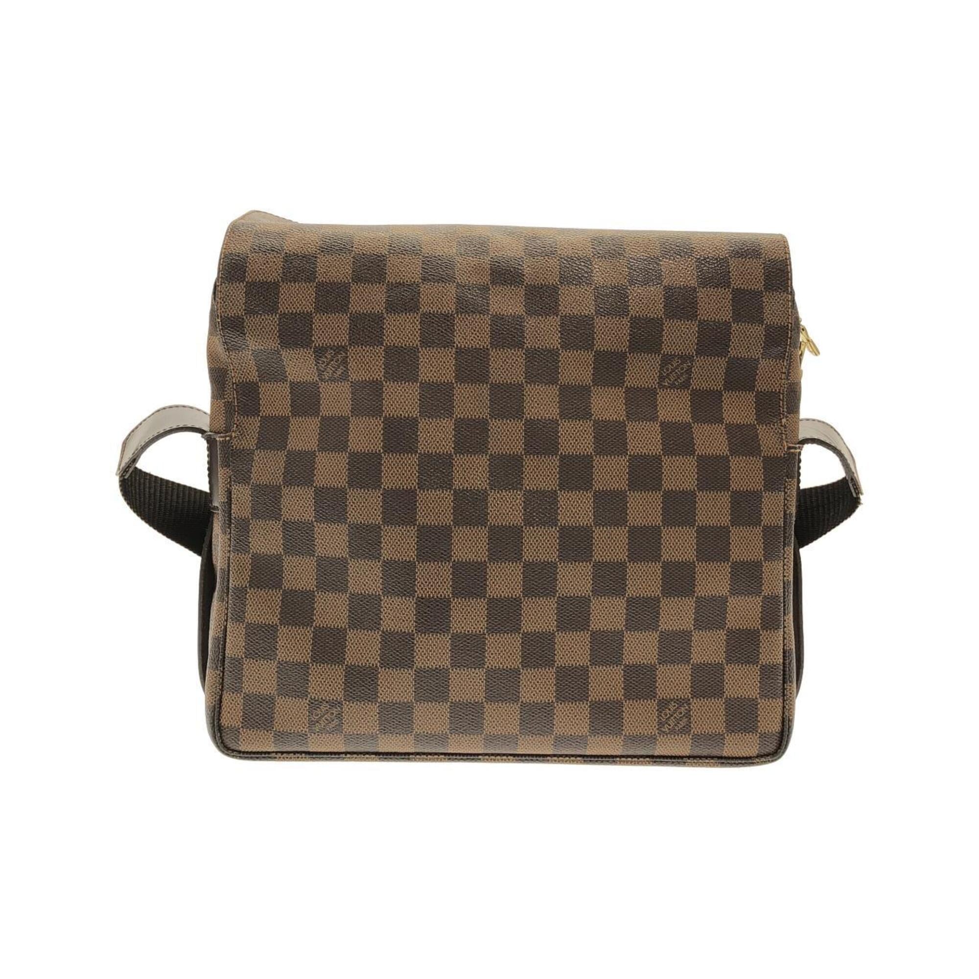 Louis Vuitton Ebene Coated Canvas Shoulder Bag (Pre-Owned)