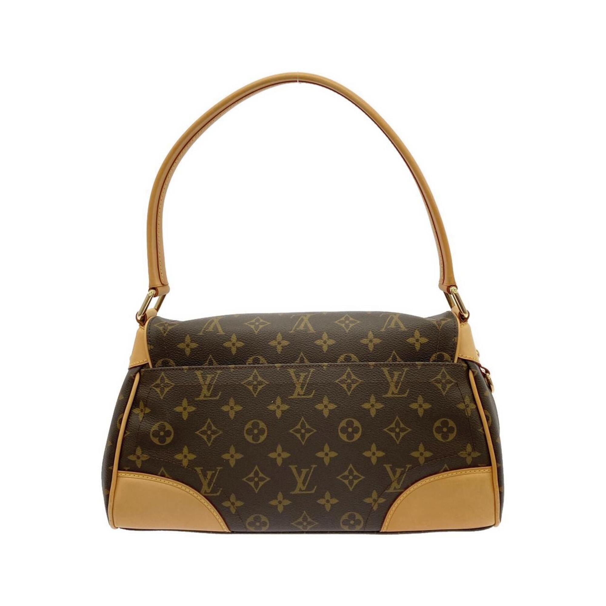 Louis Vuitton Marron Coated Canvas Shoulder Bag (Pre-Owned)