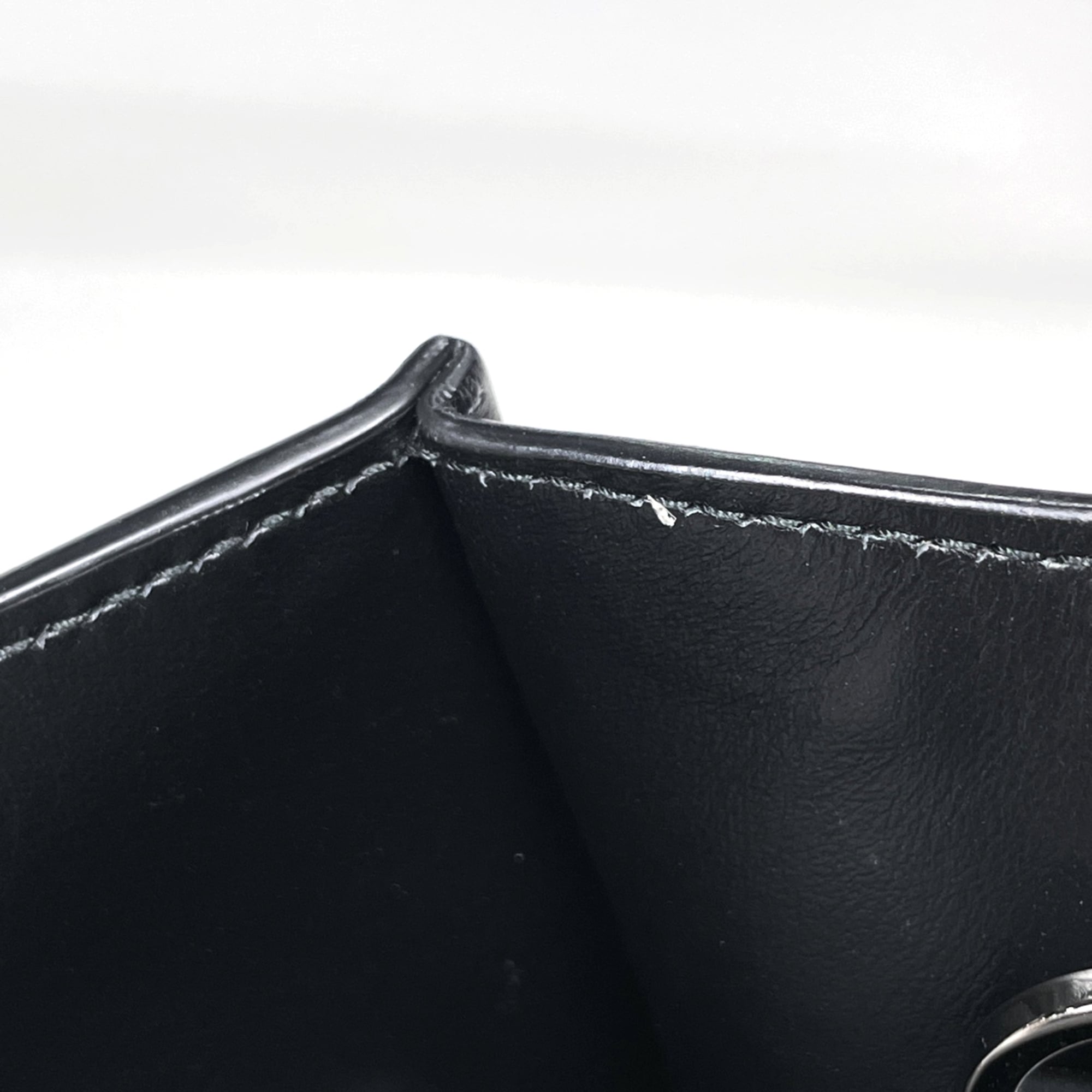 Prada Black Leather Tote Bag (Pre-Owned)