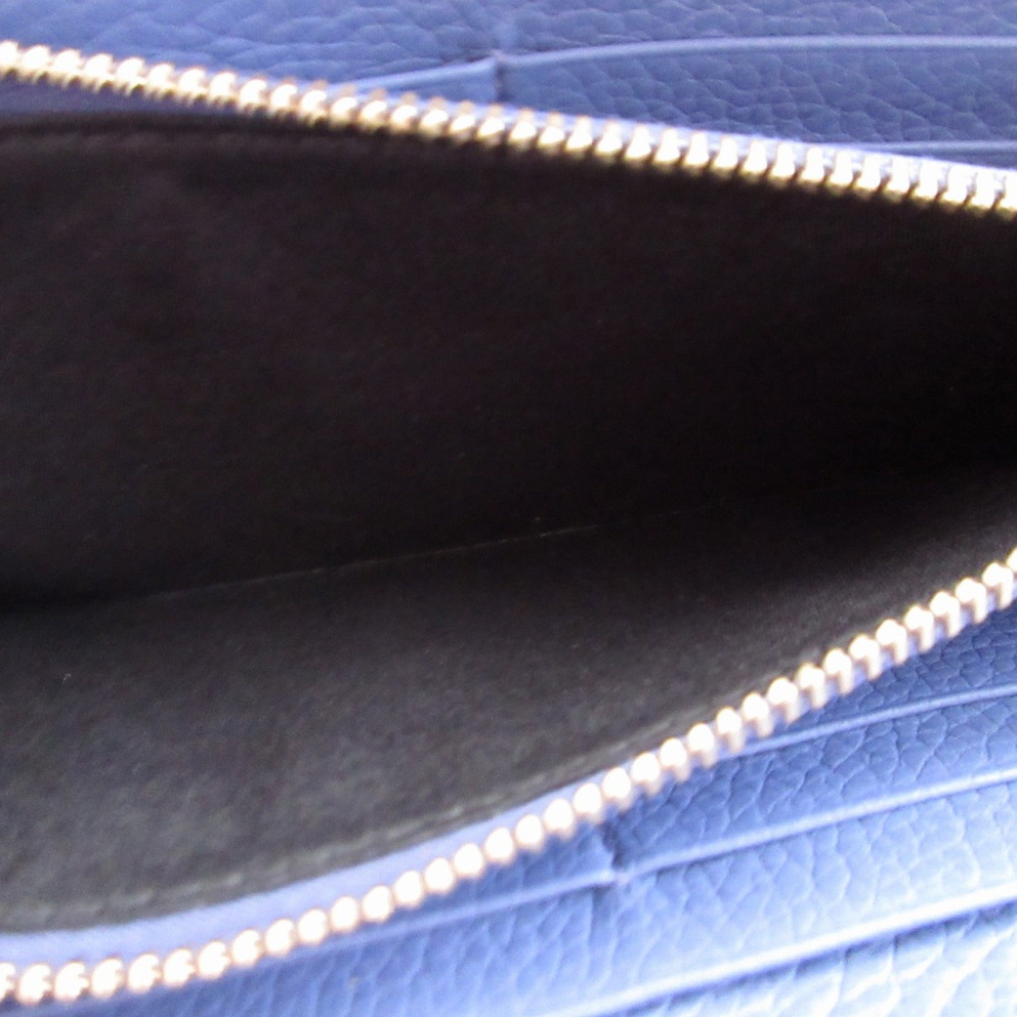 Salvatore Ferragamo Purple Leather Long Wallet (Bi-Fold) (Pre-Owned)