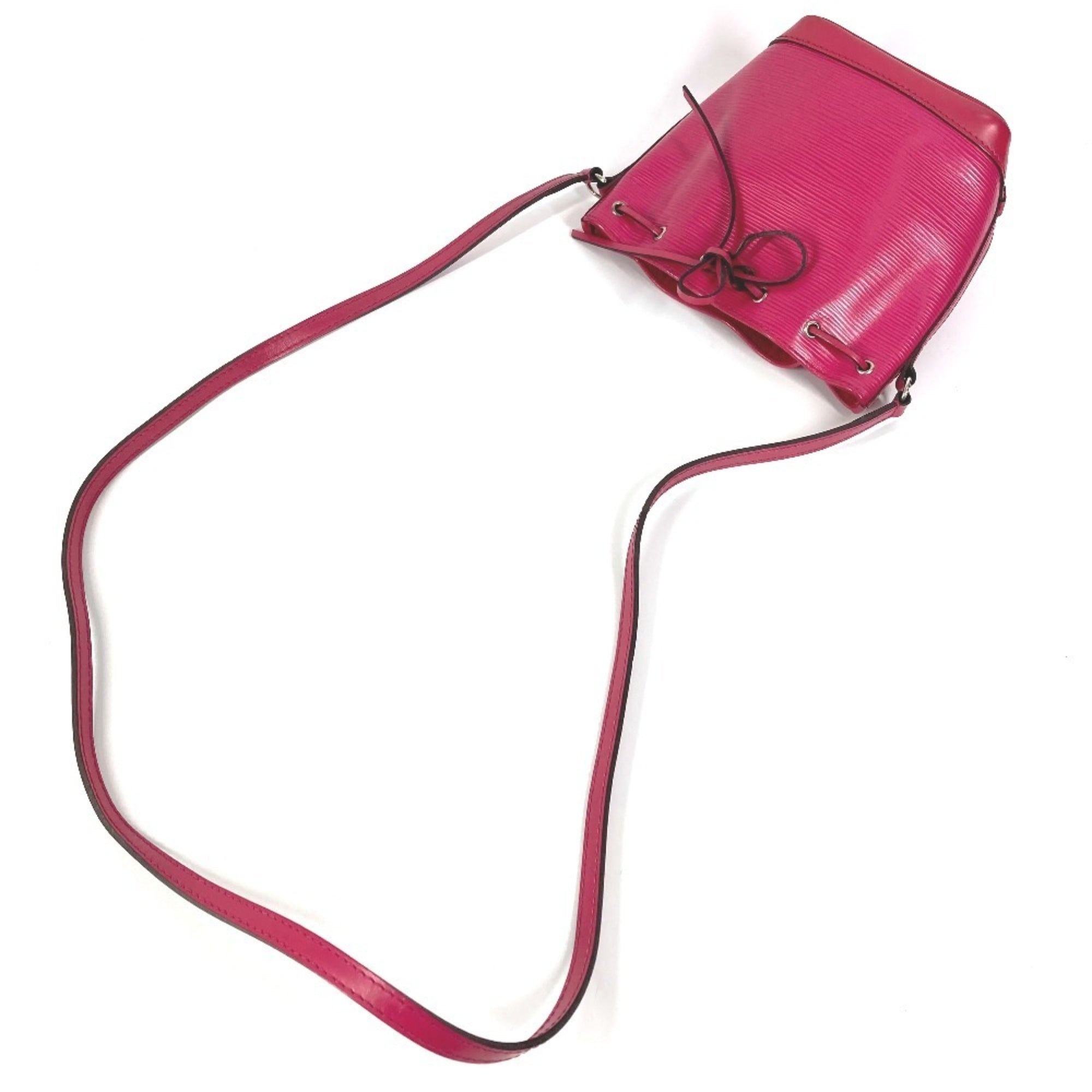 Louis Vuitton Epi Hot Pink Epi Leather Pochette Shoulder Bag (Pre-Owned)