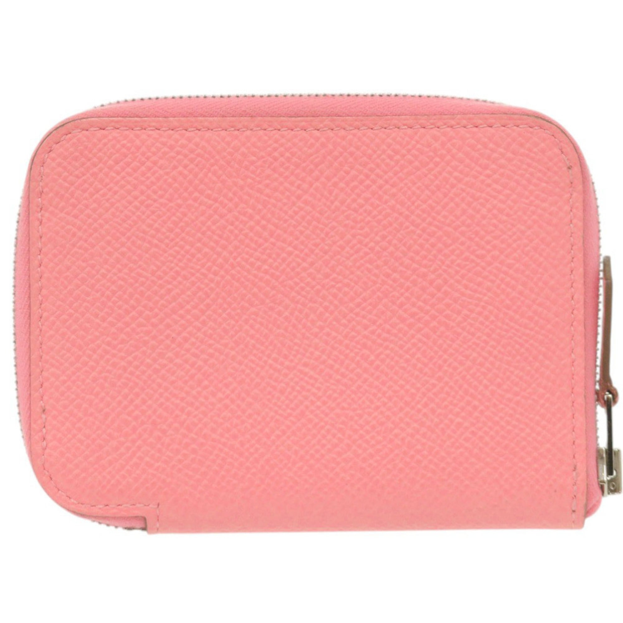 Hermes Rose Confetti Epsom Leather Coin Purse/Coin Case (Pre-Owned)