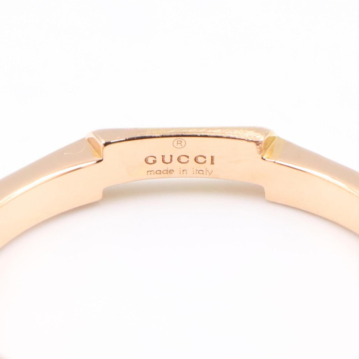 Gucci Pink Gold (18K) Band Ring (Pre-Owned)