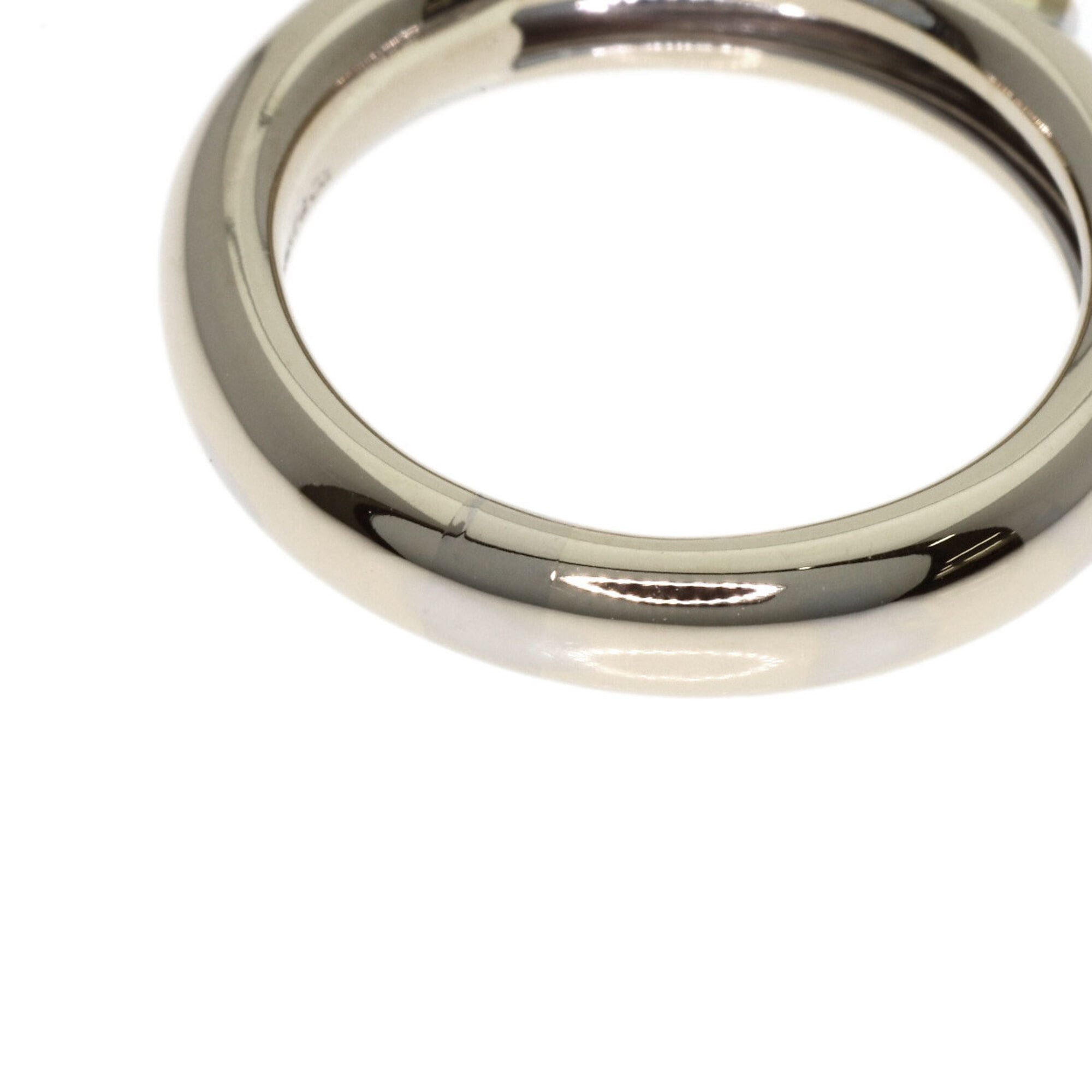 Tiffany Yellow Gold (18K) White Gold (18K) Band Ring (Pre-Owned)