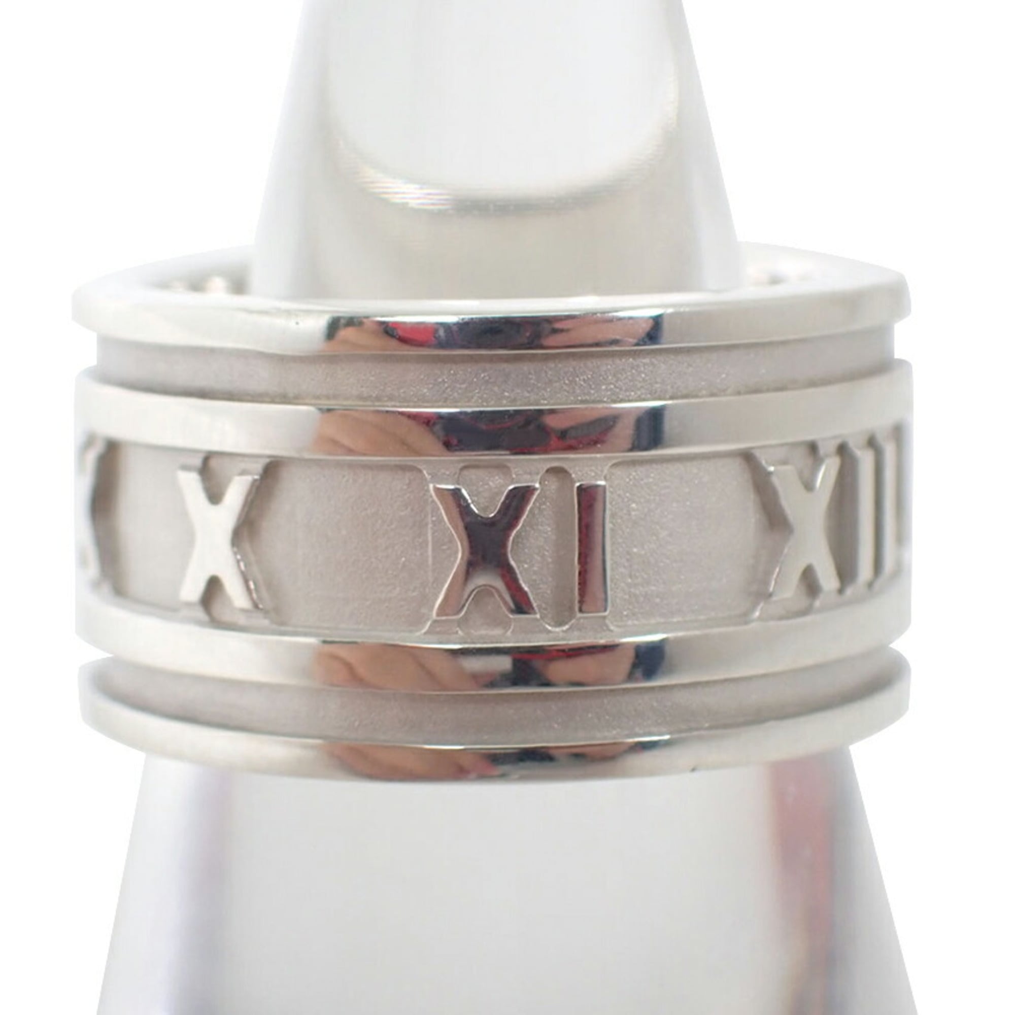 Tiffany Sterling Silver 925 Band Ring (Pre-Owned)