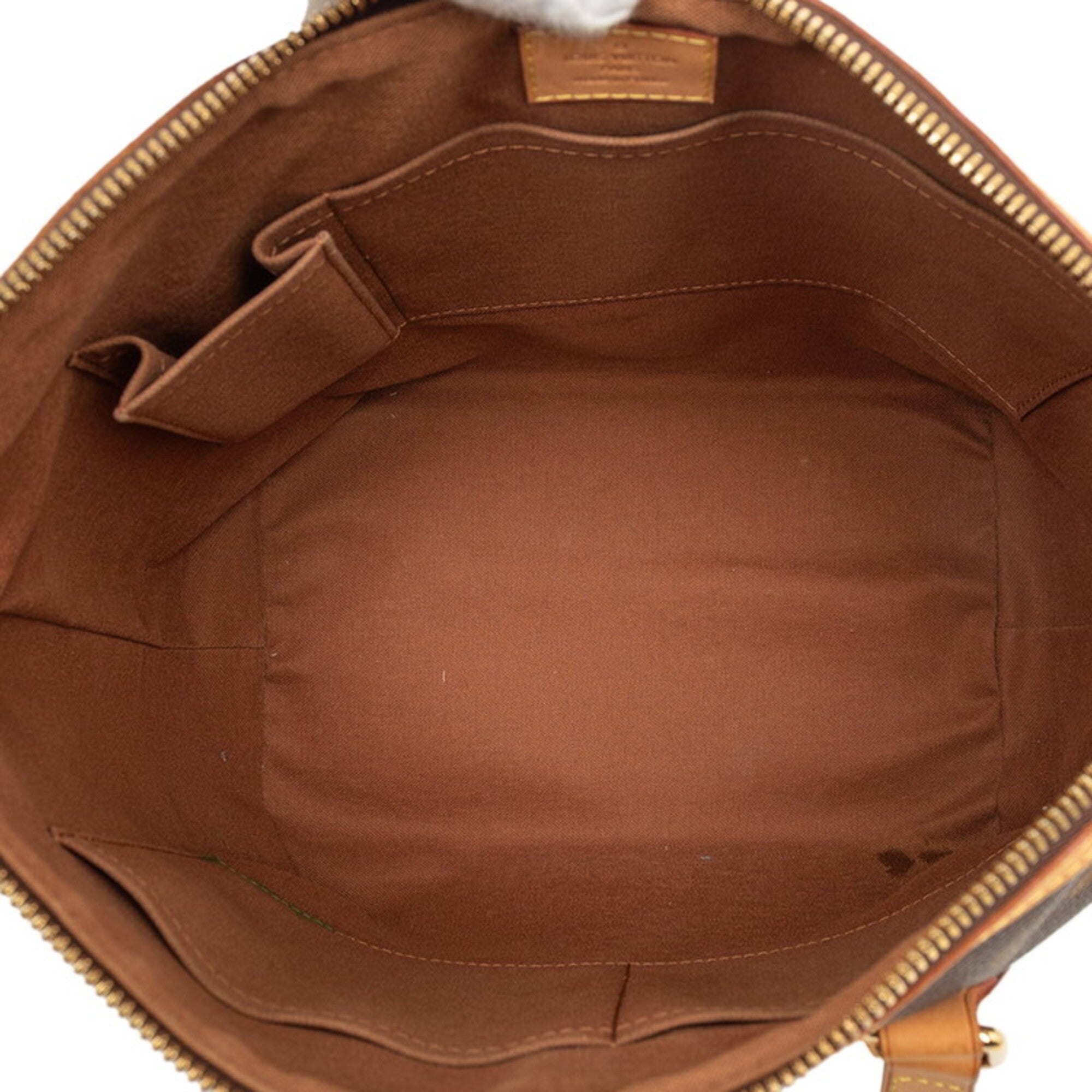 Louis Vuitton Brown Pvc Leather Handbag Shoulder Bag (Pre-Owned)
