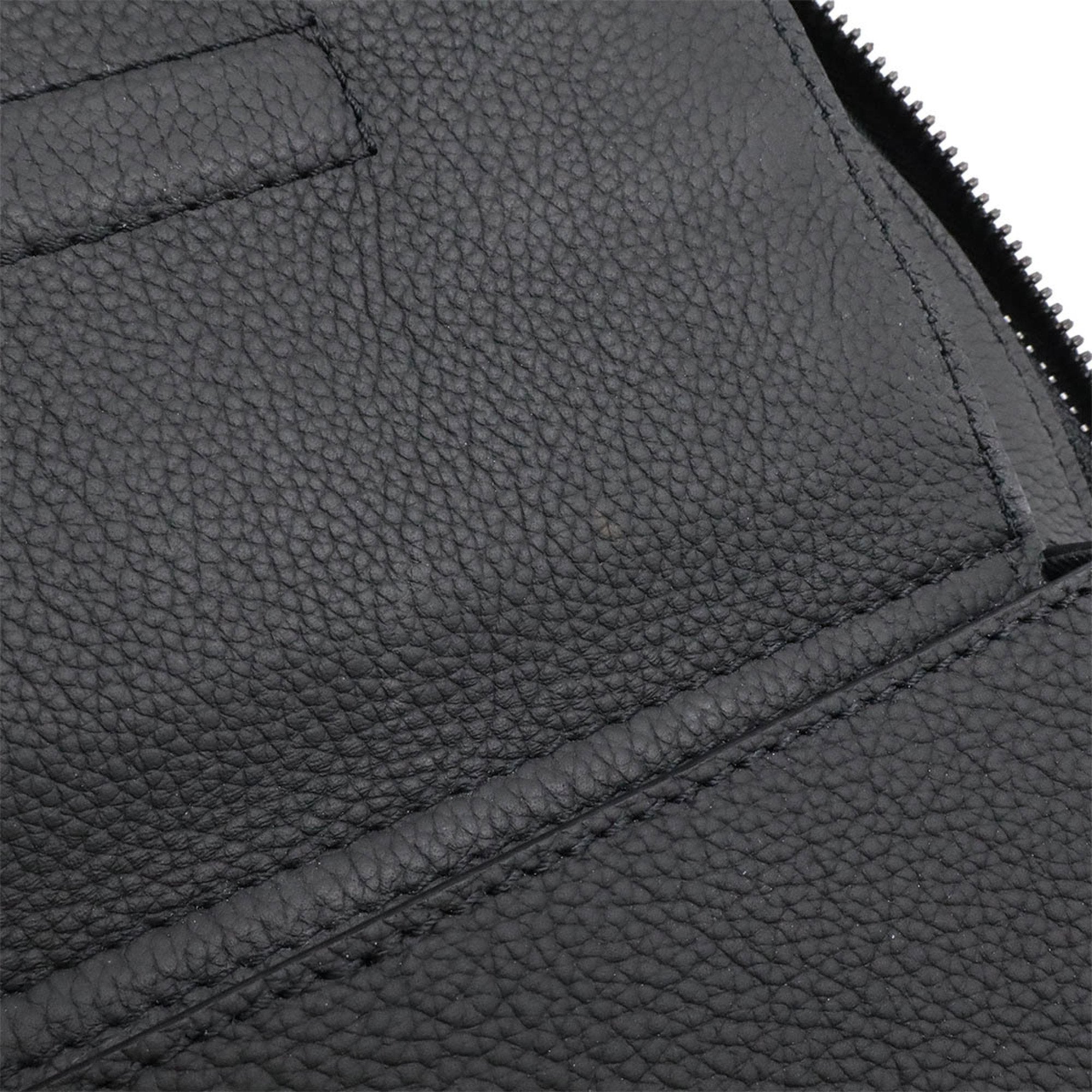 Louis Vuitton Black Noir Leather Shoulder Bag Sling Bag (Pre-Owned)