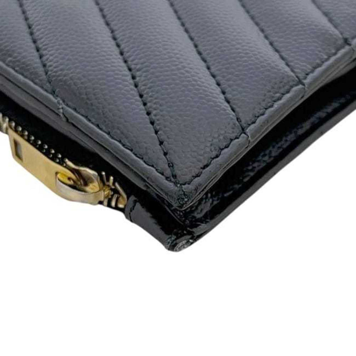 Saint Laurent Black Leather Wallet (Bi-Fold) (Pre-Owned)