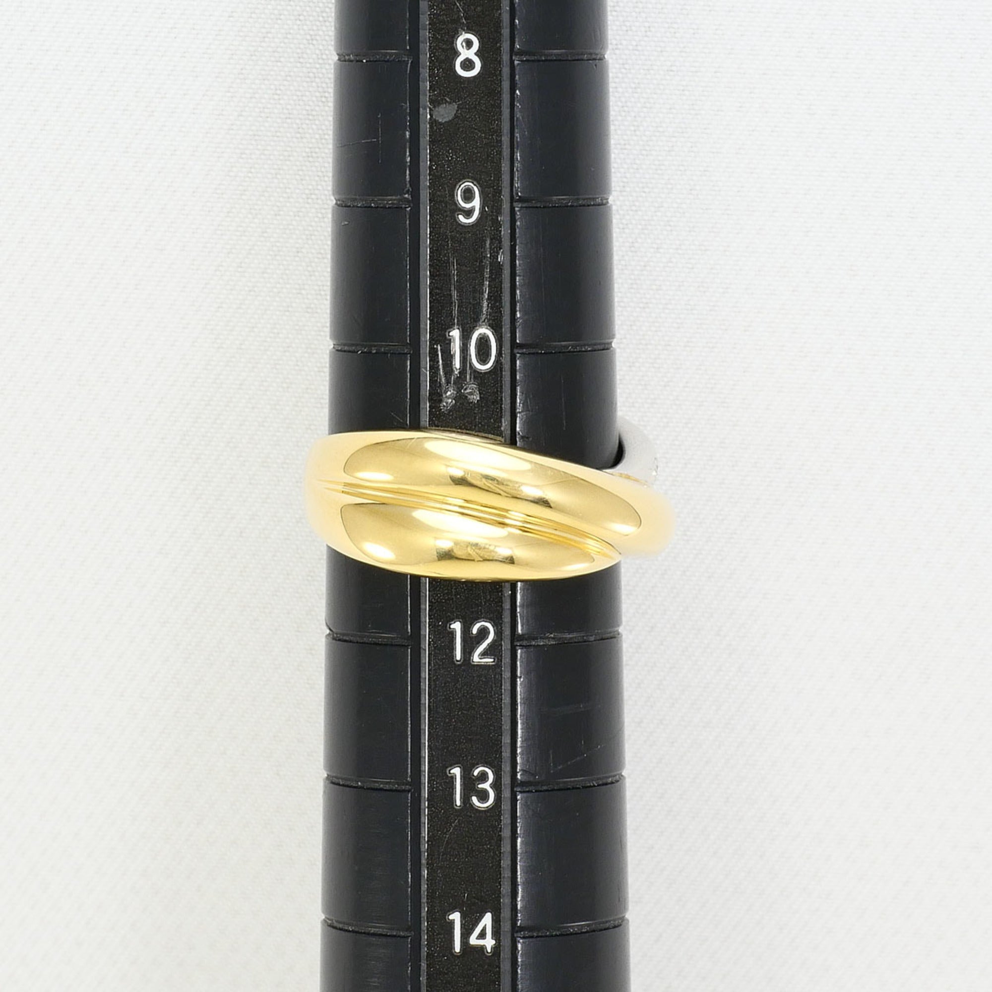 Unbranded Platinum Yellow Gold Yellow Gold (18K) Platinum 900 Band Ring (Pre-Owned)
